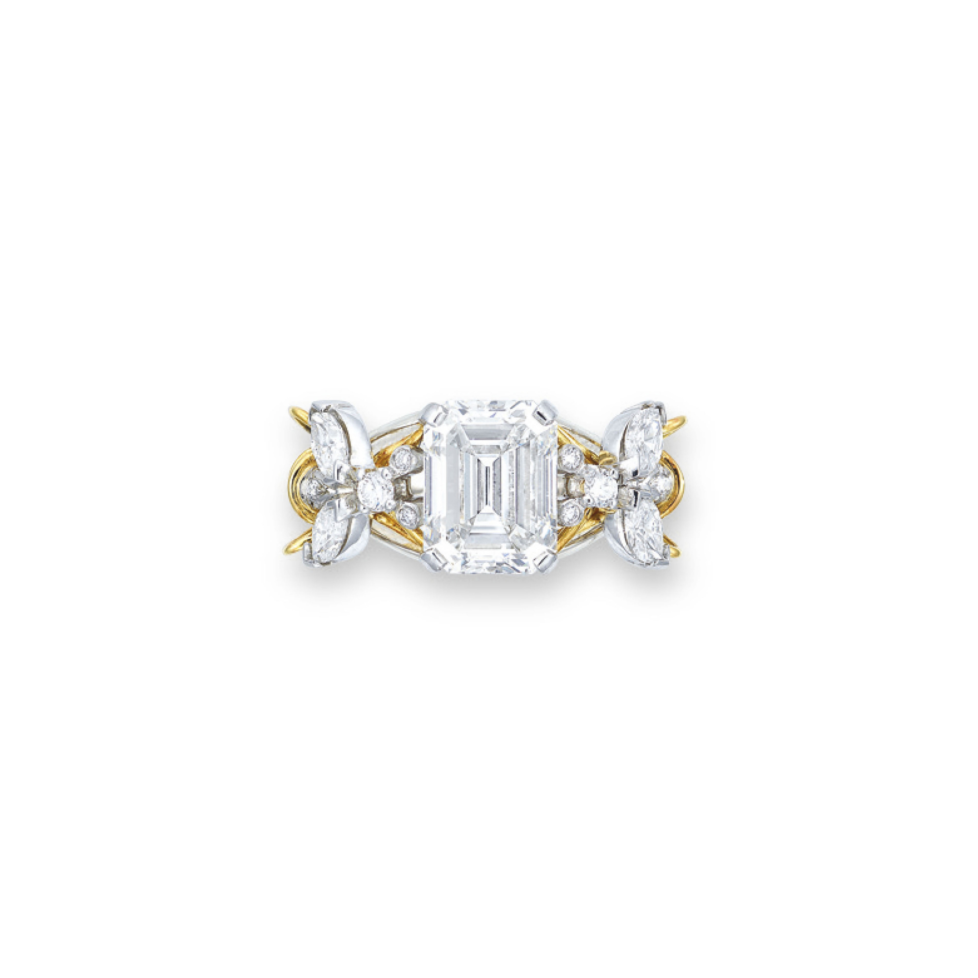 A DIAMOND TWO BEES RING BY JEAN SCHLUMBERGER TIFFANY CO. Christie s