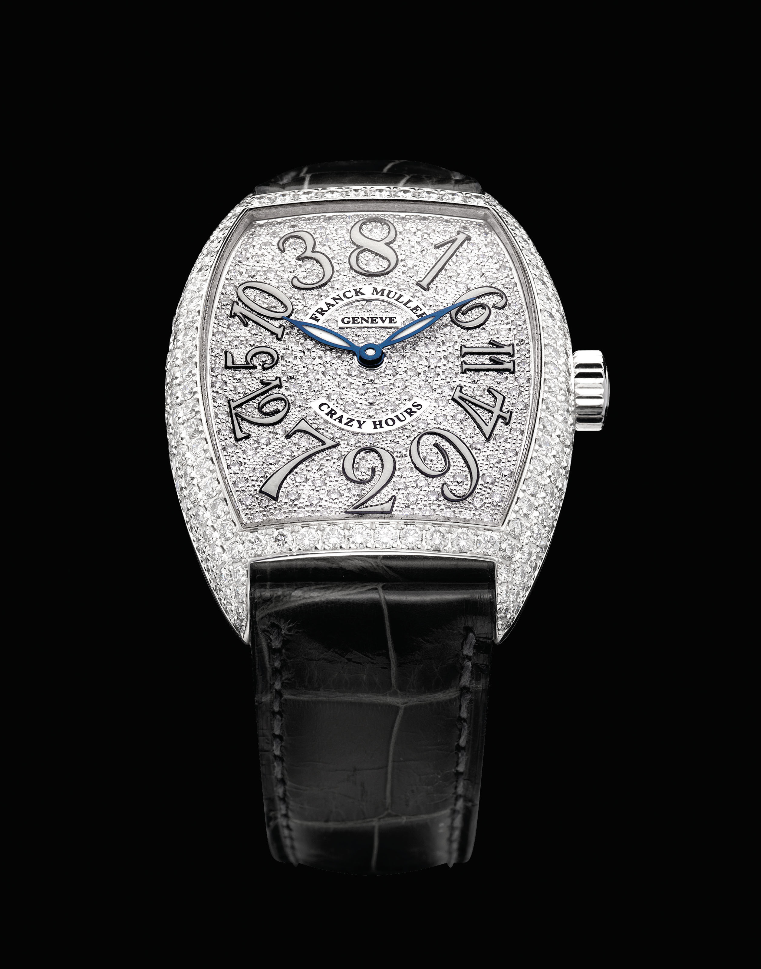 Franck muller diamond crazy hour new arrivals