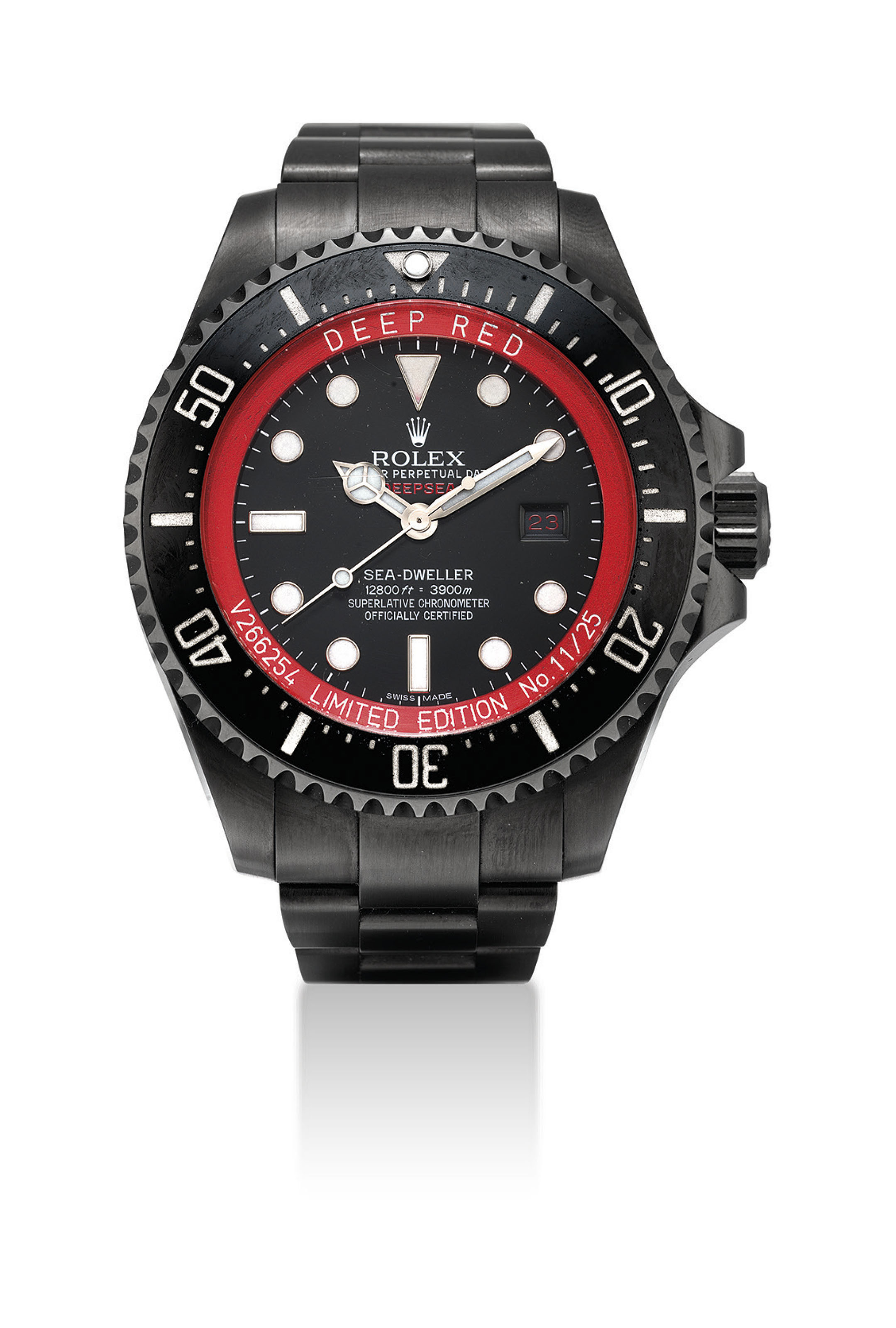 rolex deepsea deep red limited edition