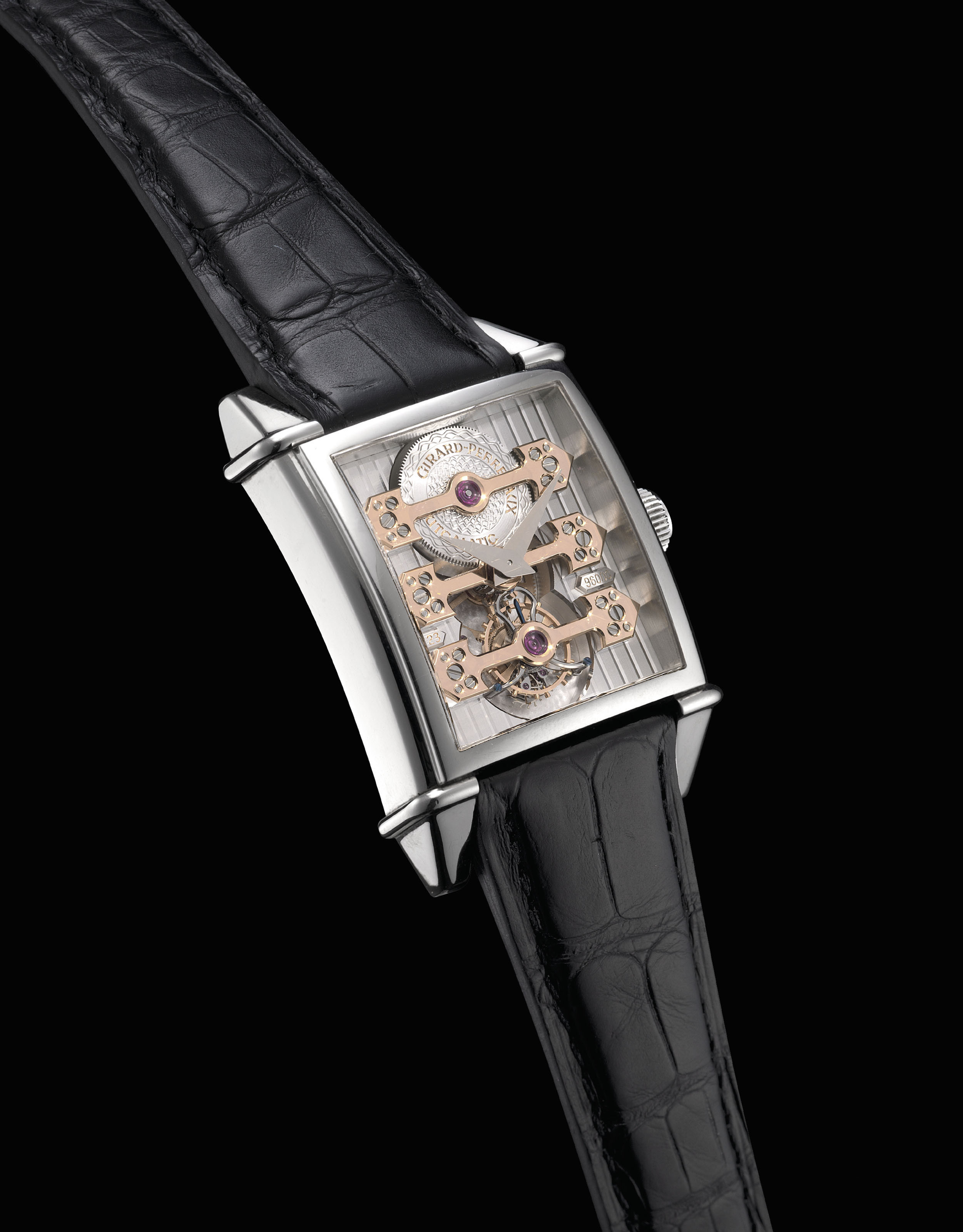 Girard perregaux sales rectangular watch