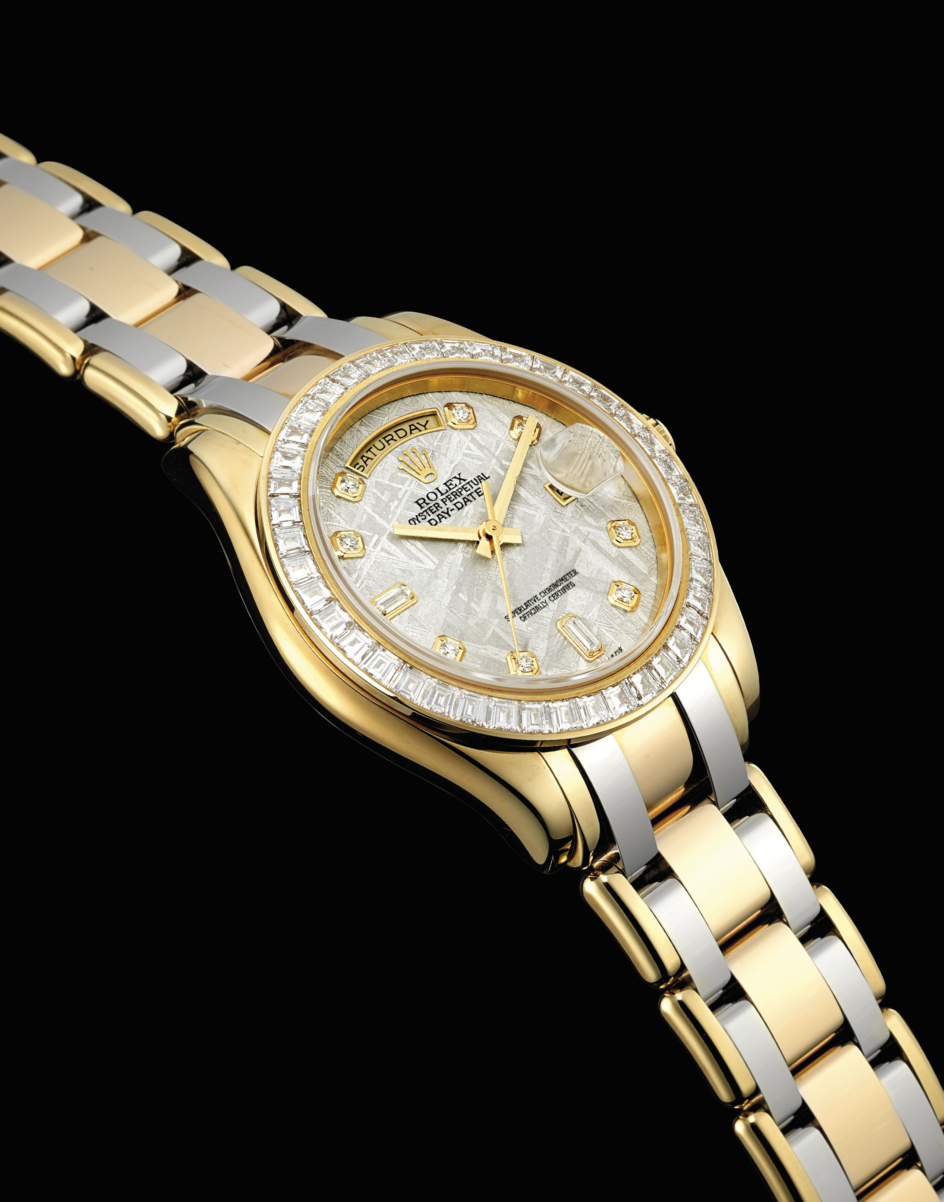 gold two tone rolex