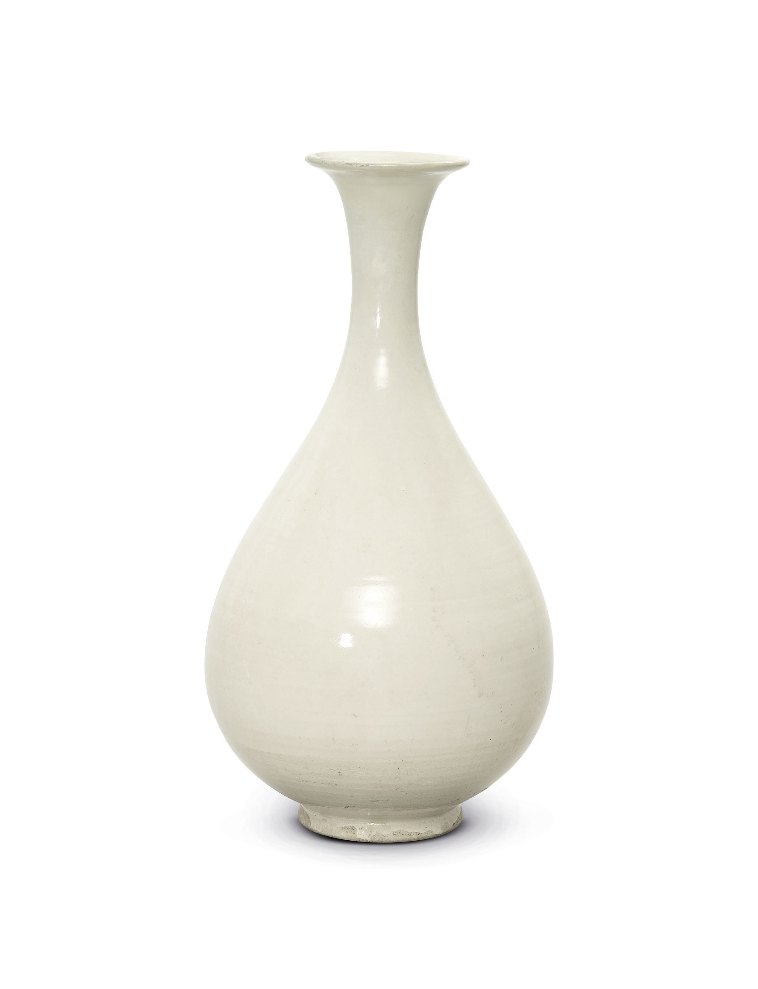 元/明初鈞窯天藍釉出戟尊「六」字款, YUAN-MING DYNASTY, 14TH