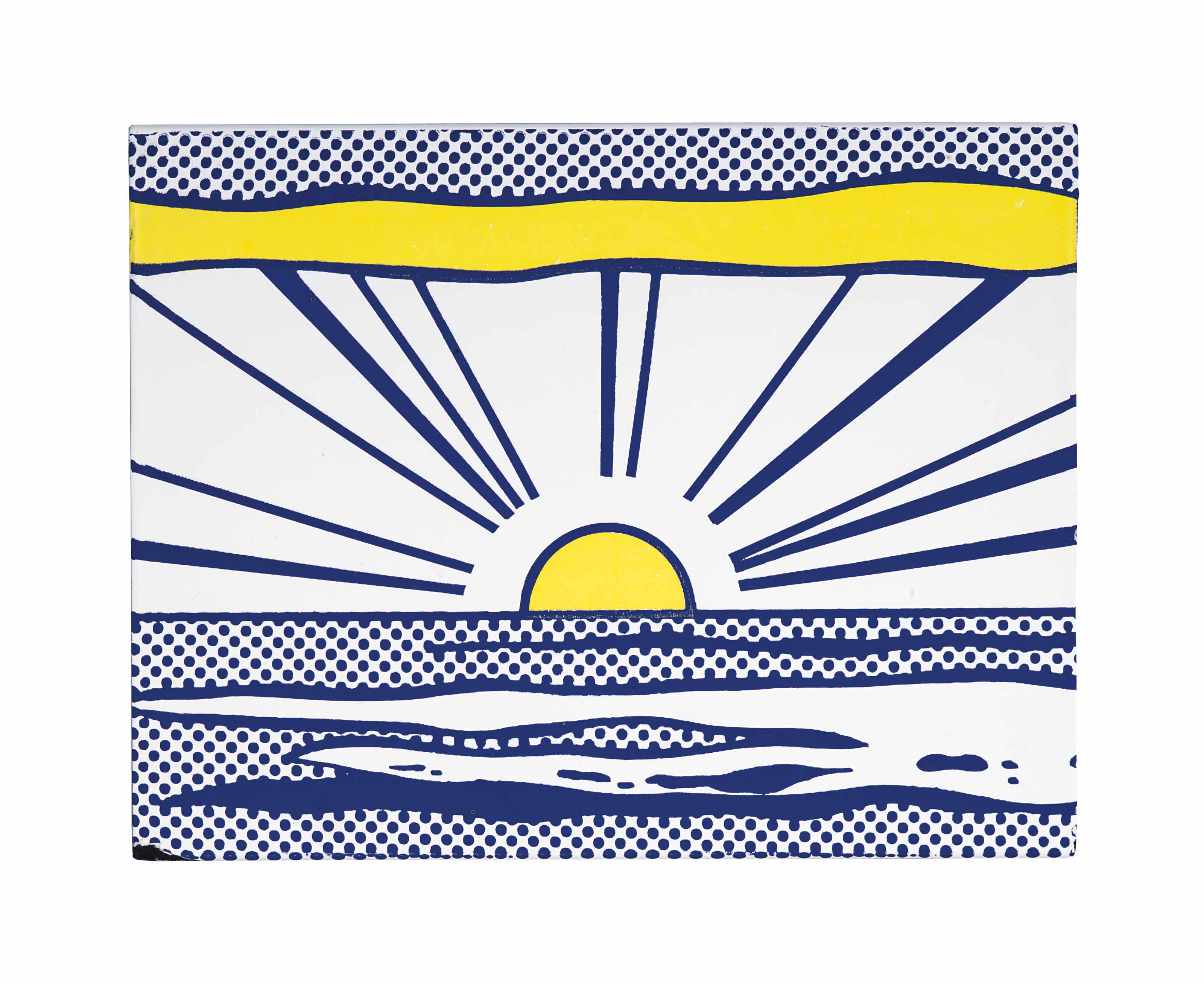 Download ROY LICHTENSTEIN (1923-1997) , Sunrise, from Seven Objects in a Box | Christie's