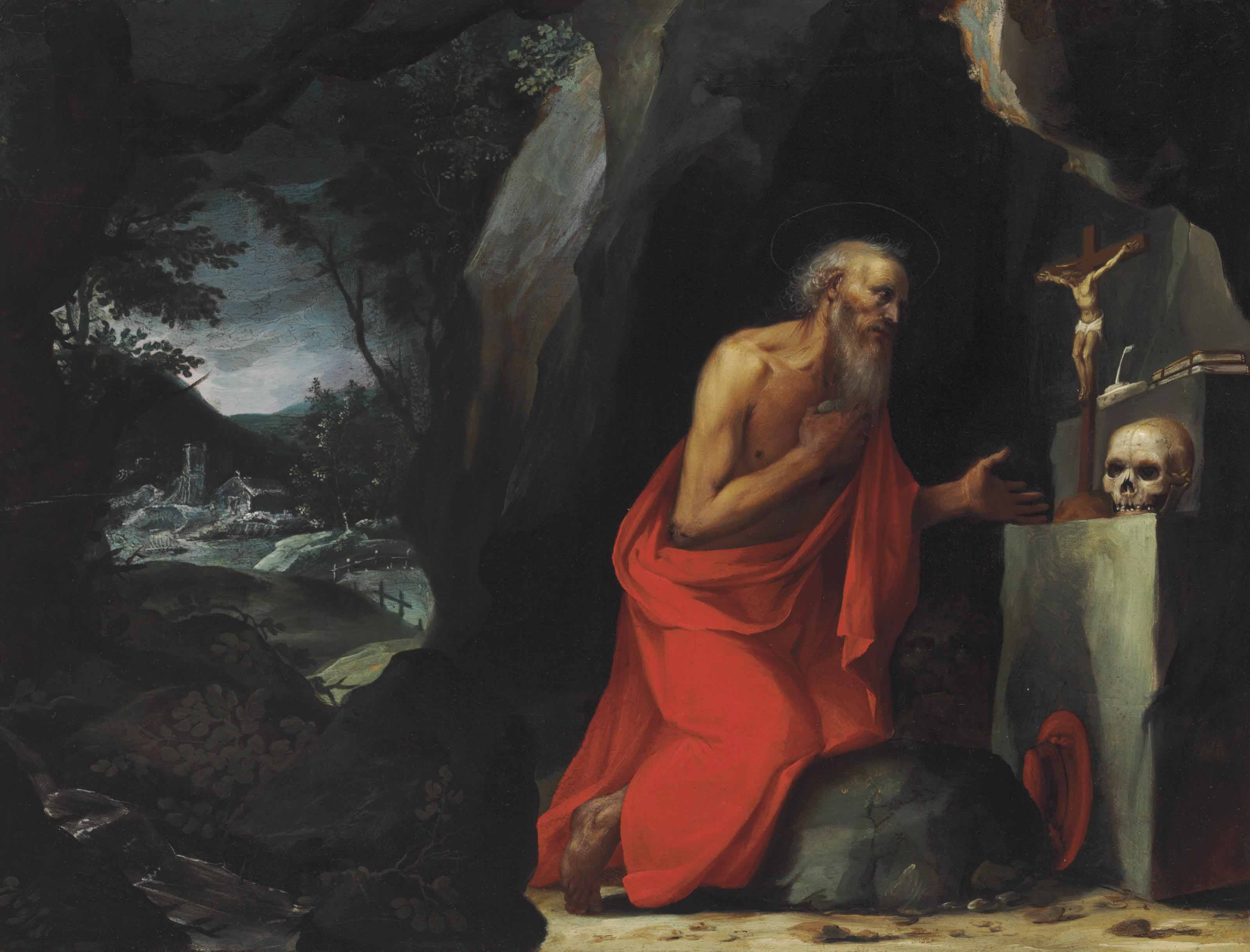 Donato Mascagni, called Fra Arsenio (Florence 15791636) , The Penitent