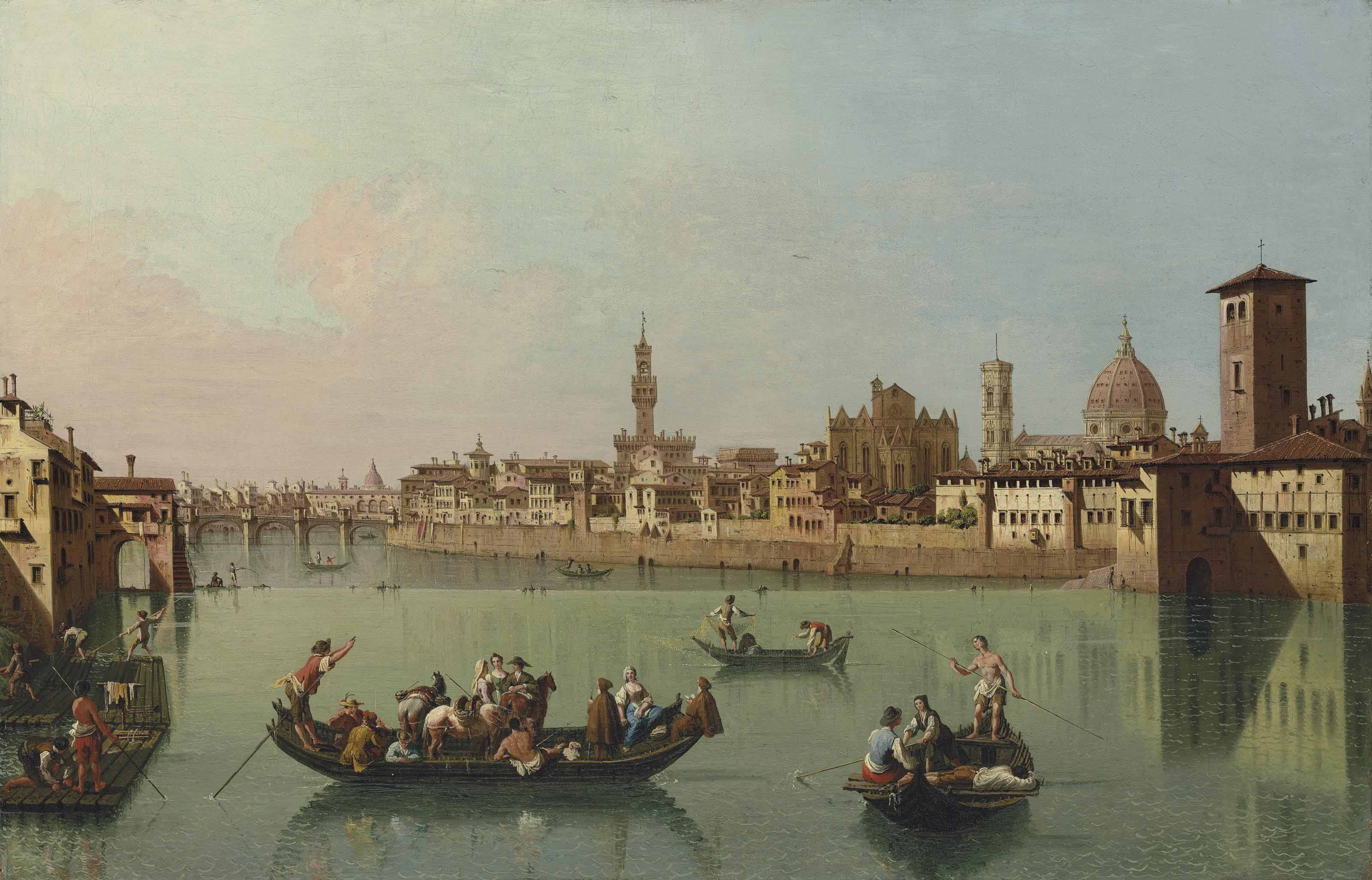 Giuseppe Zocchi (near Florence 1711/7-1767 Florence), Florence, a