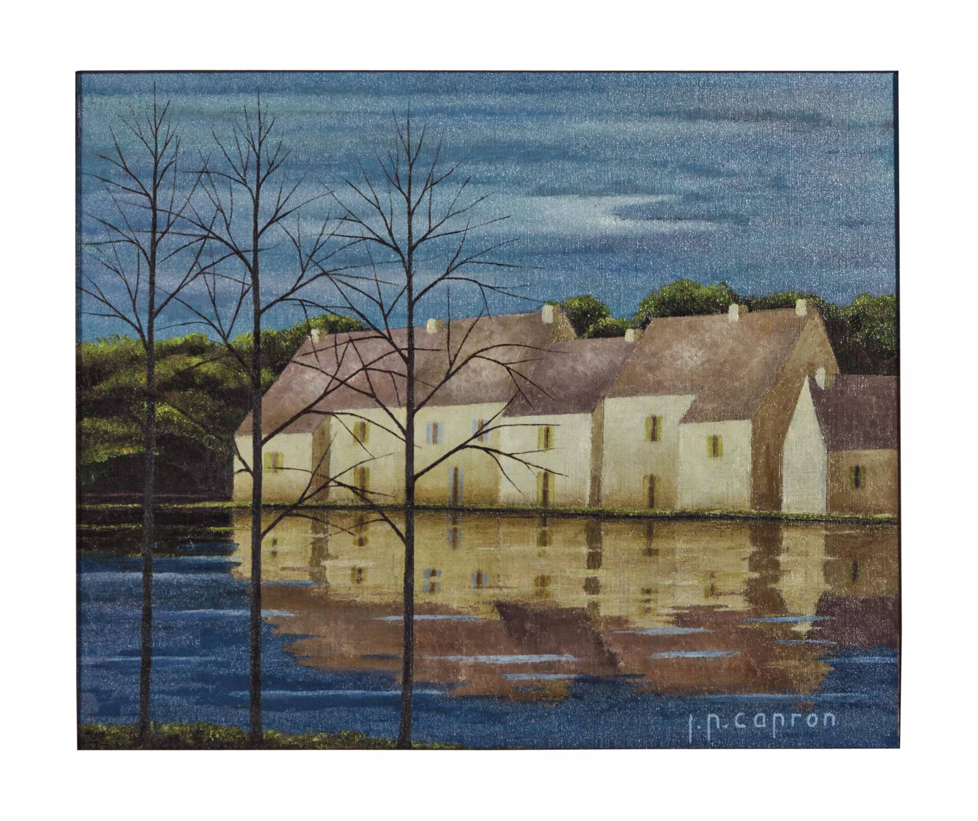 Jean-Pierre Capron (French, b. 1921), Bord de La Creuse