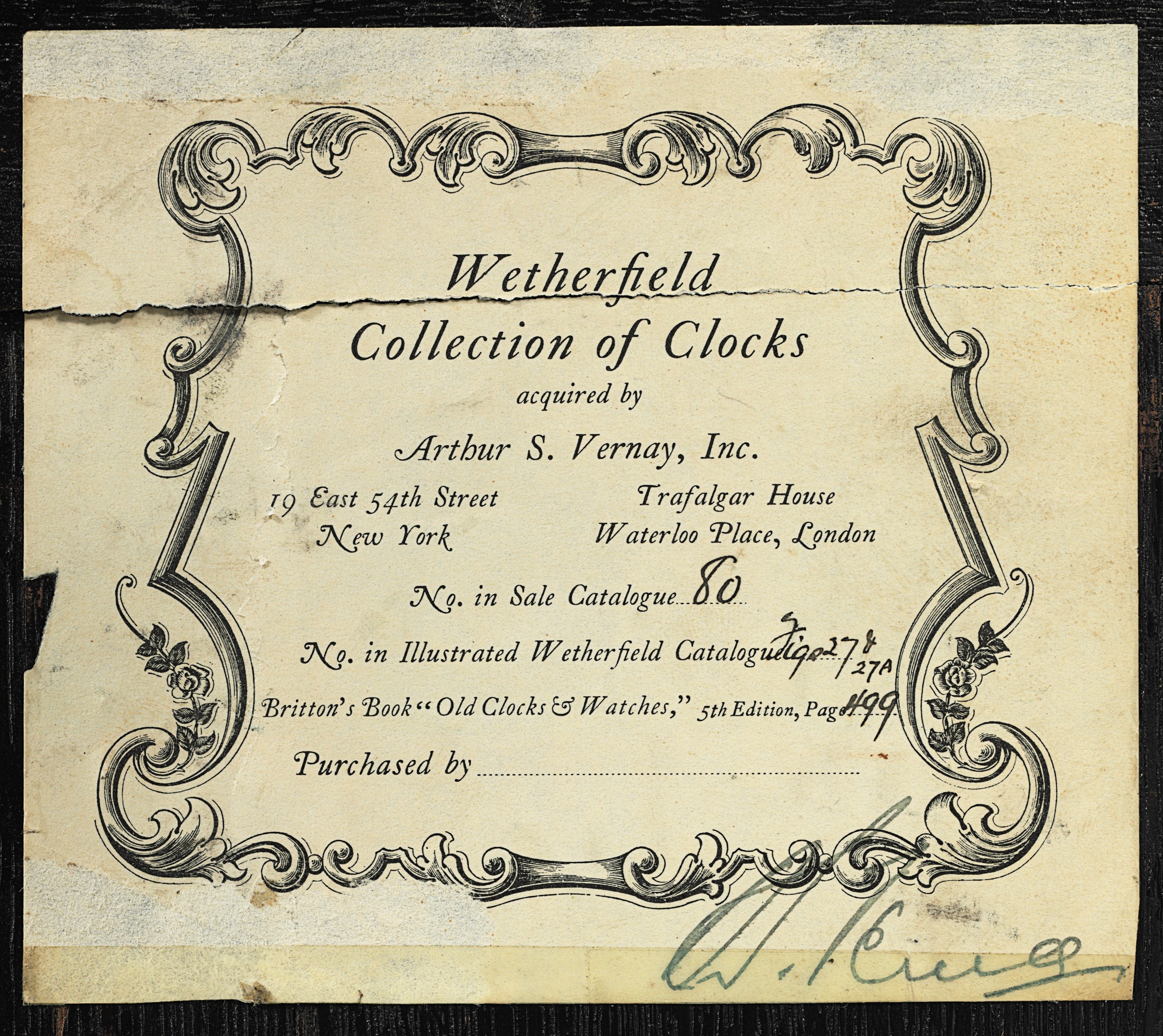 An English Ebony Roman Striking Longcase Clock Of Month Duration