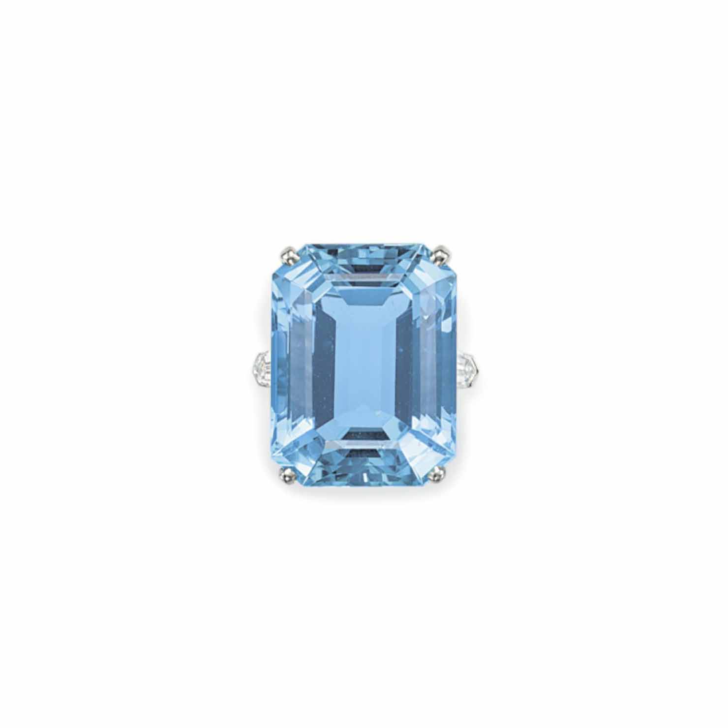 cartier aquamarine ring