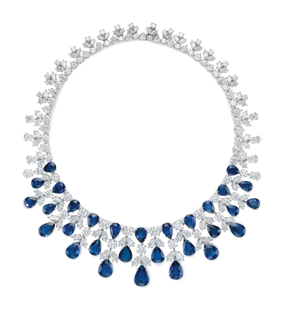 Ebay sapphire necklace clearance