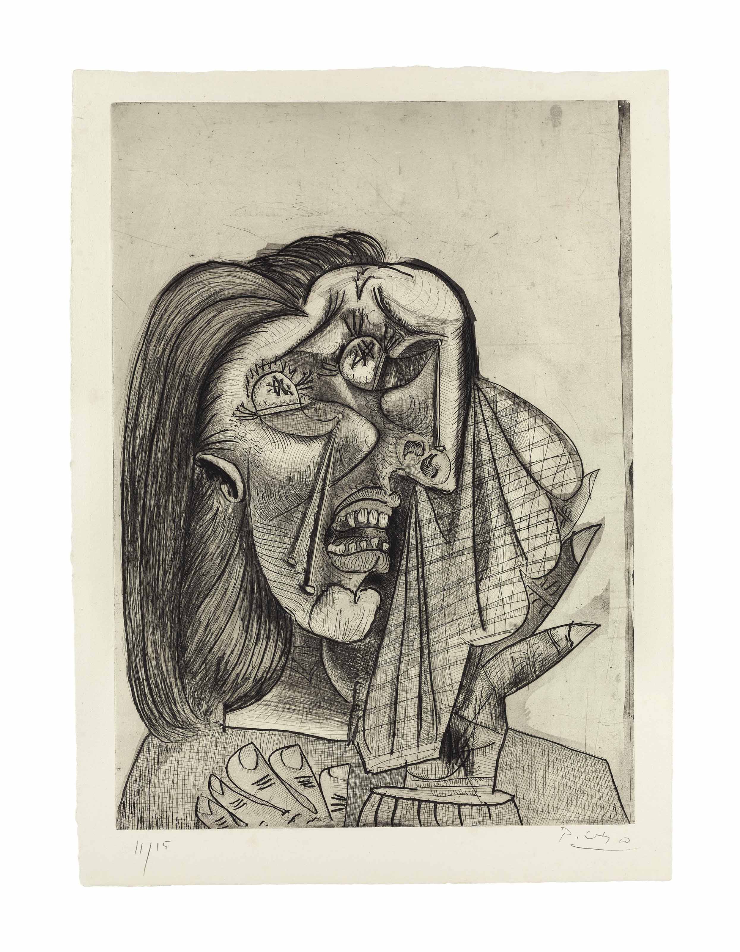PABLO PICASSO (18811973) , La femme qui pleure, I Christie's