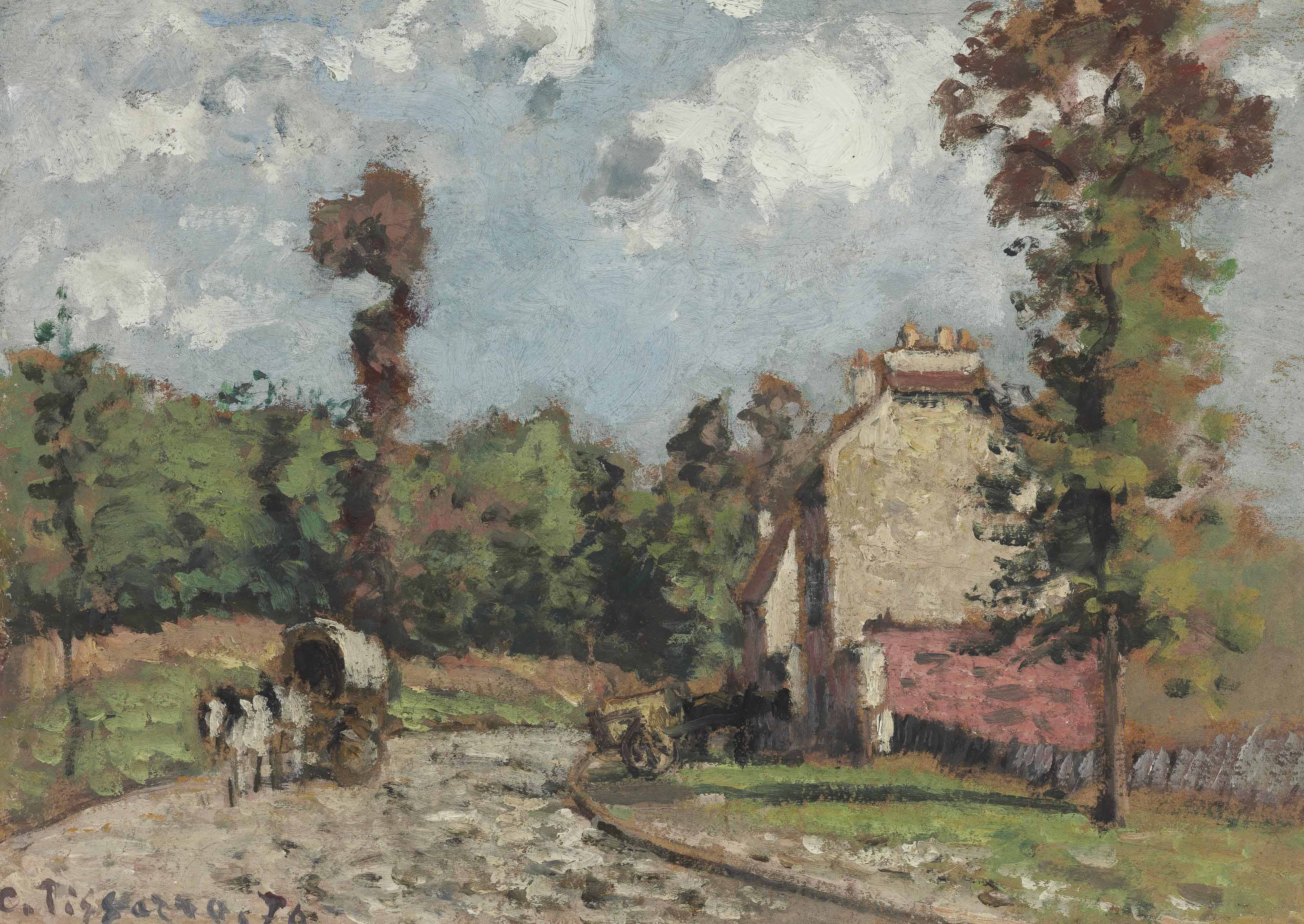 La route de Versailles, Marly-le-Roi

