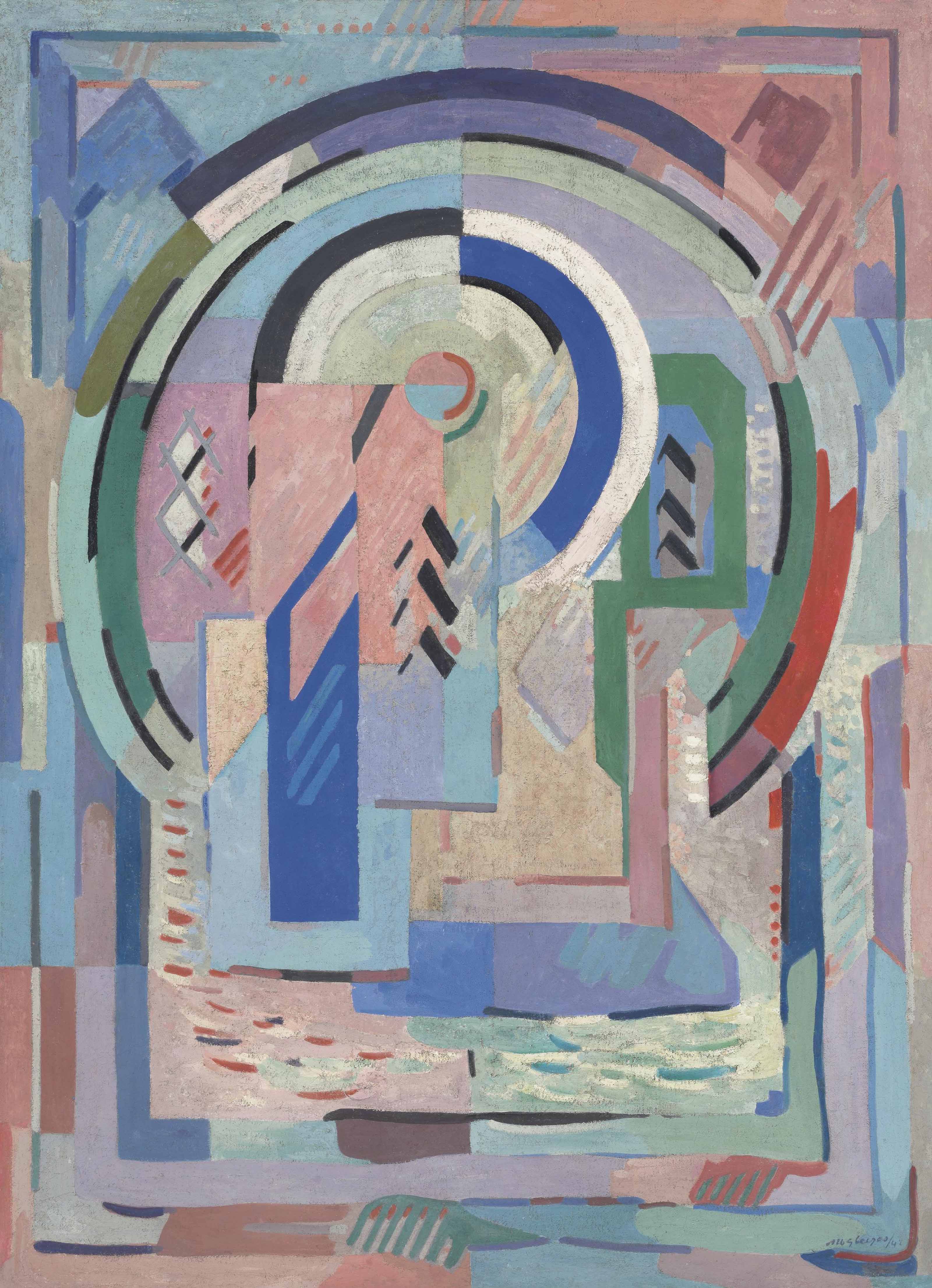 Albert Gleizes、MADONNA AND CHILD Albert Gleizes | Mother and