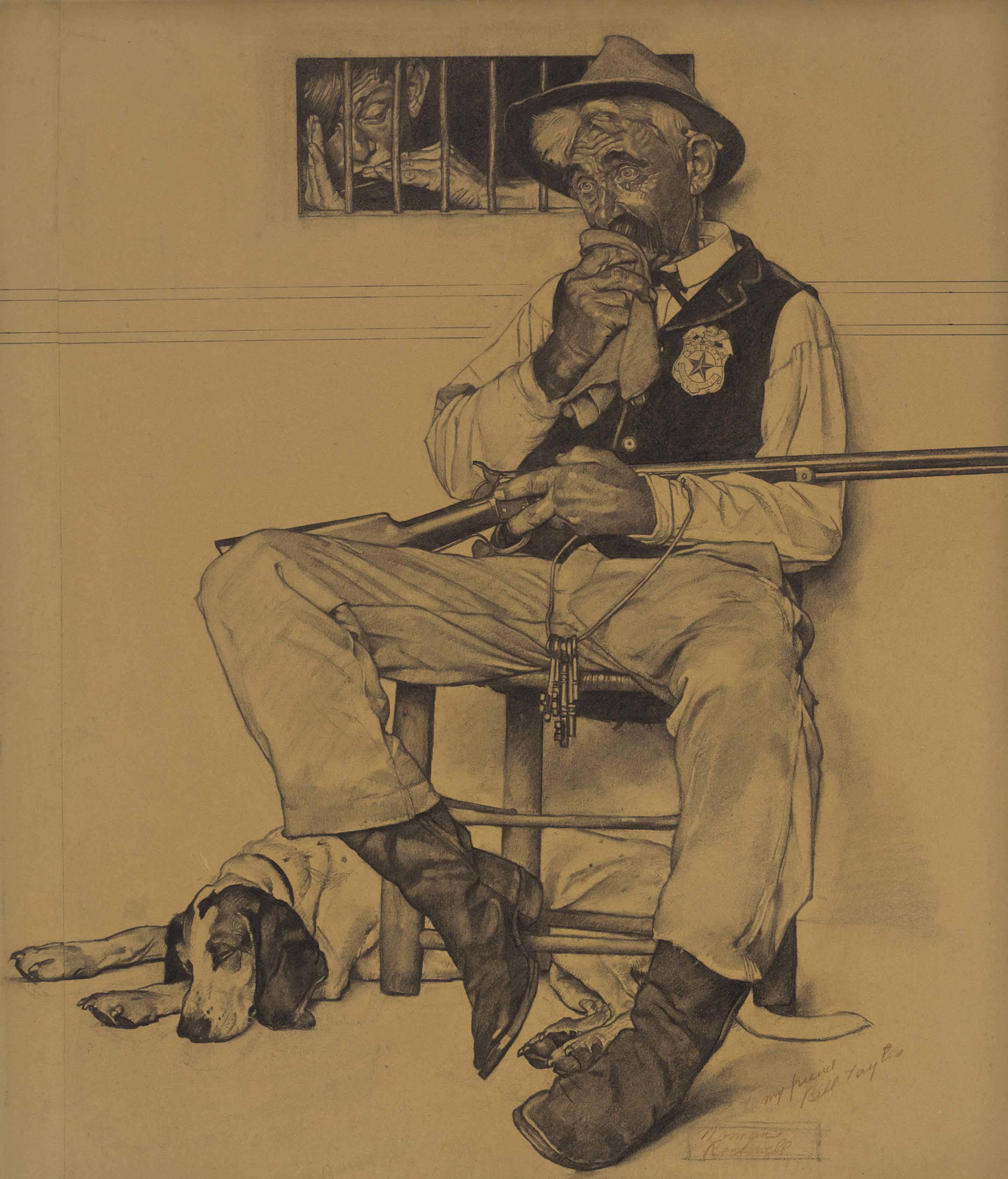 Study for 'Music Hath Charms'

