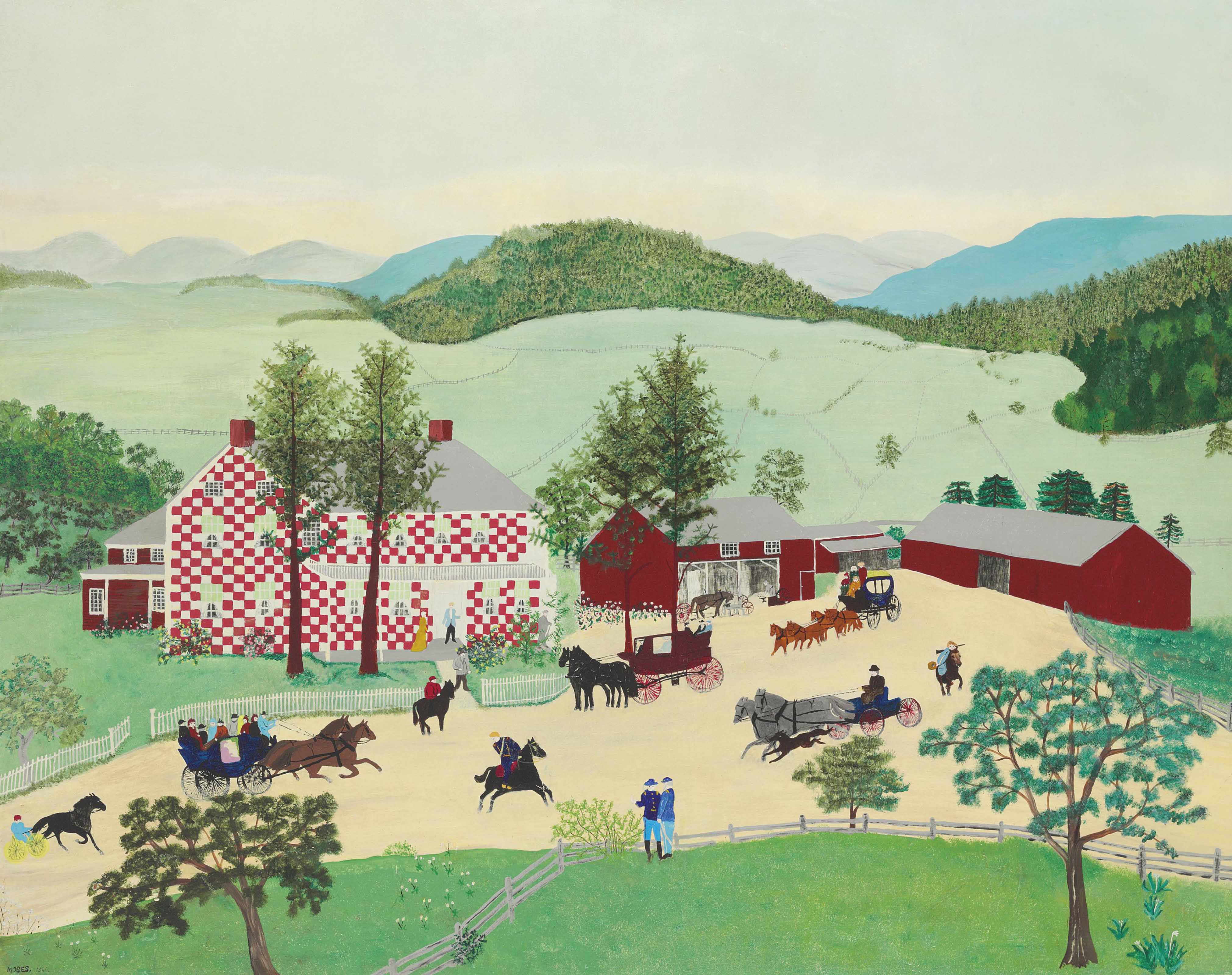 Anna Mary Robertson Grandma Moses 1860 1961 The Old
