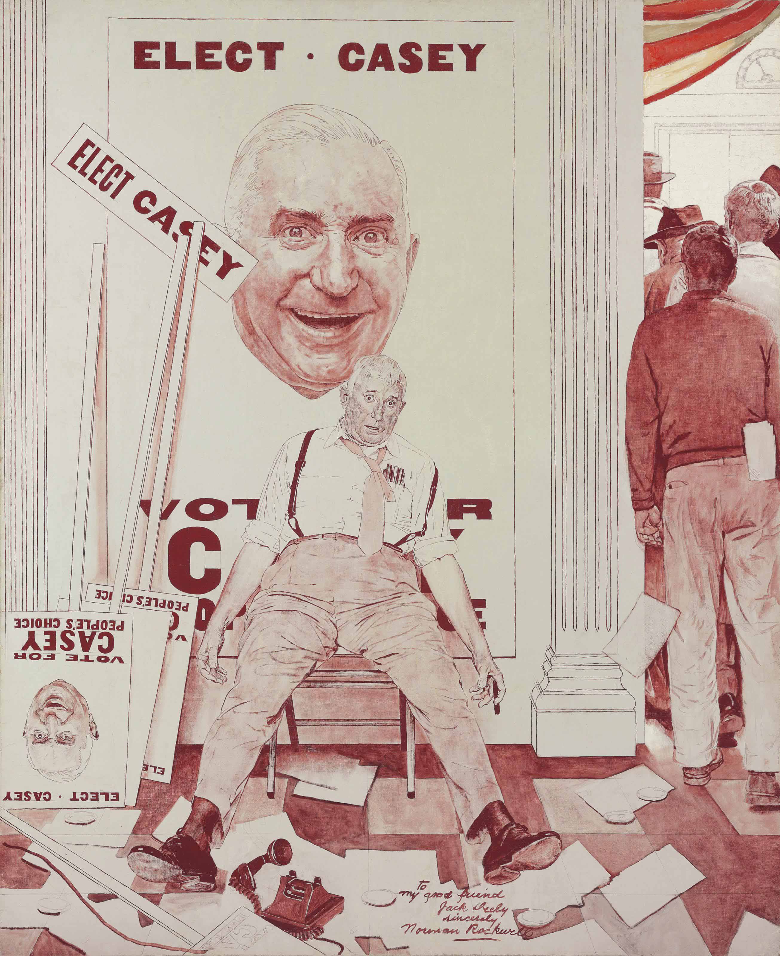 Study for 'Elect Casey'

