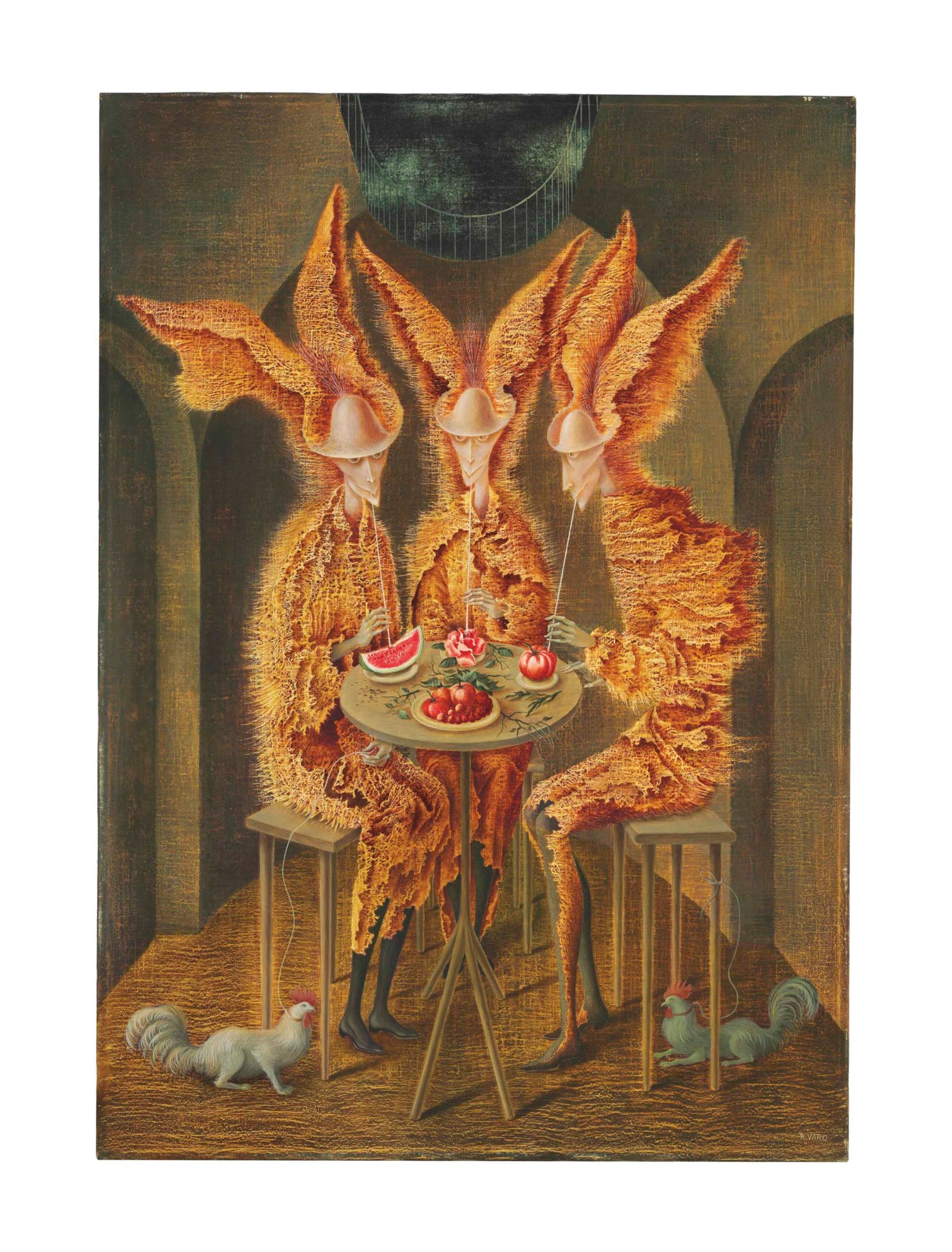 Remedios Varo (Spanish/Mexican 1908-1963), Vampiros vegetarianos ...