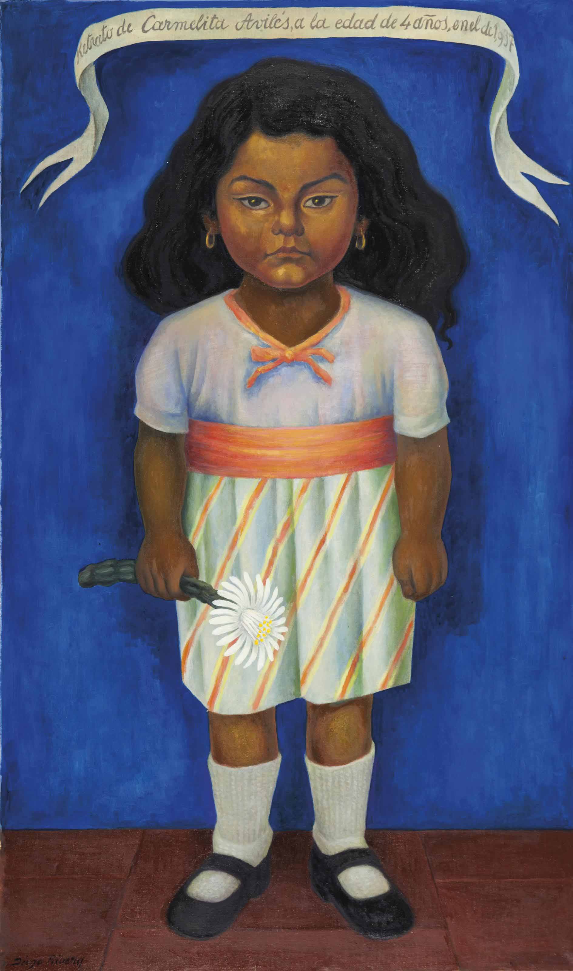 Retrato de Carmelita Avilés
