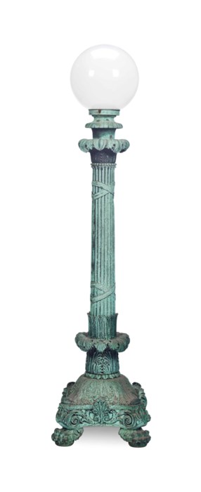 Copper Floor Lamp Uk - Black Wood and Copper Tripod Floor Lamp 2