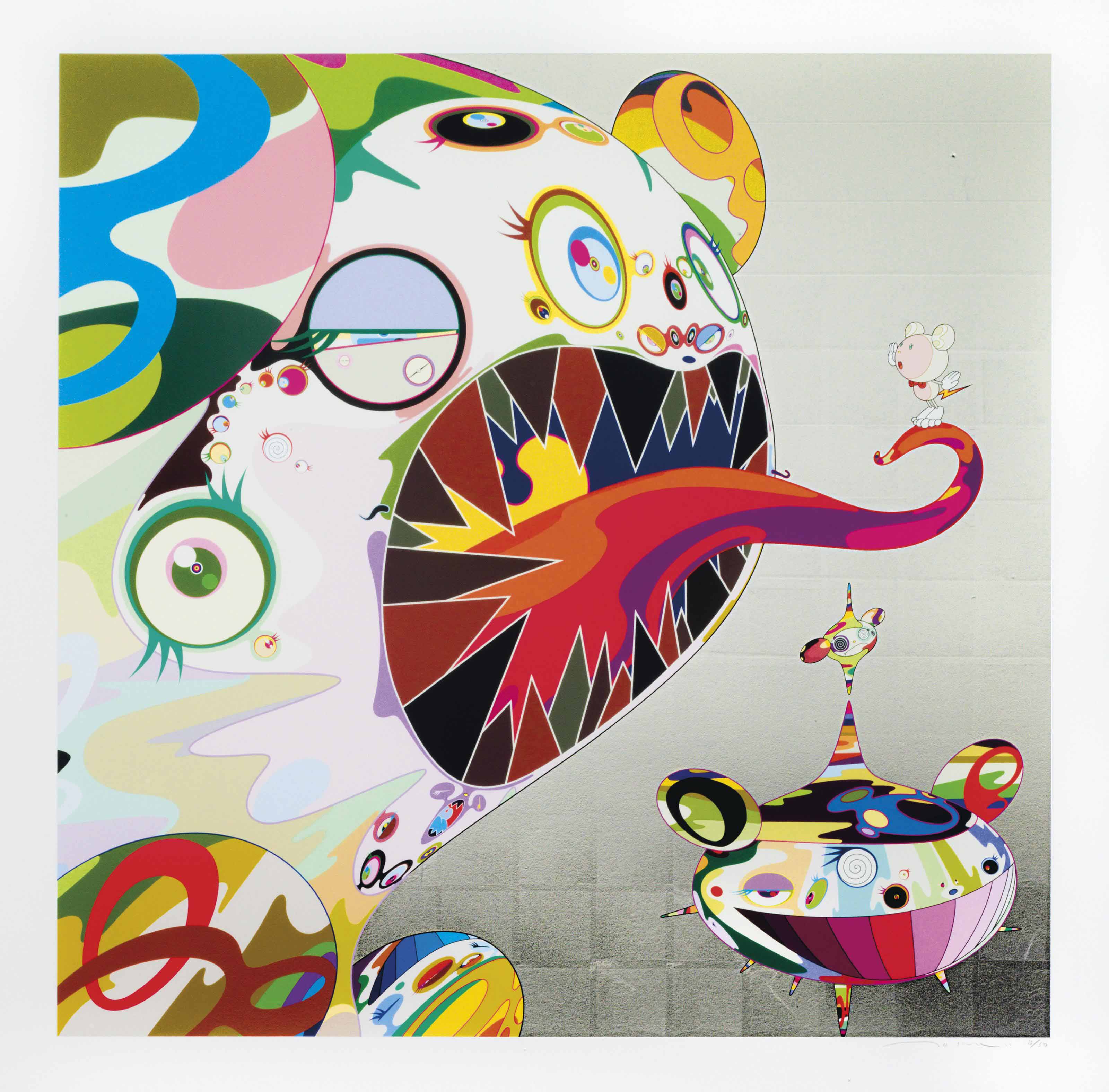 Homage to Takashi Murakami Flowers 3_P - 美術品/アンティーク