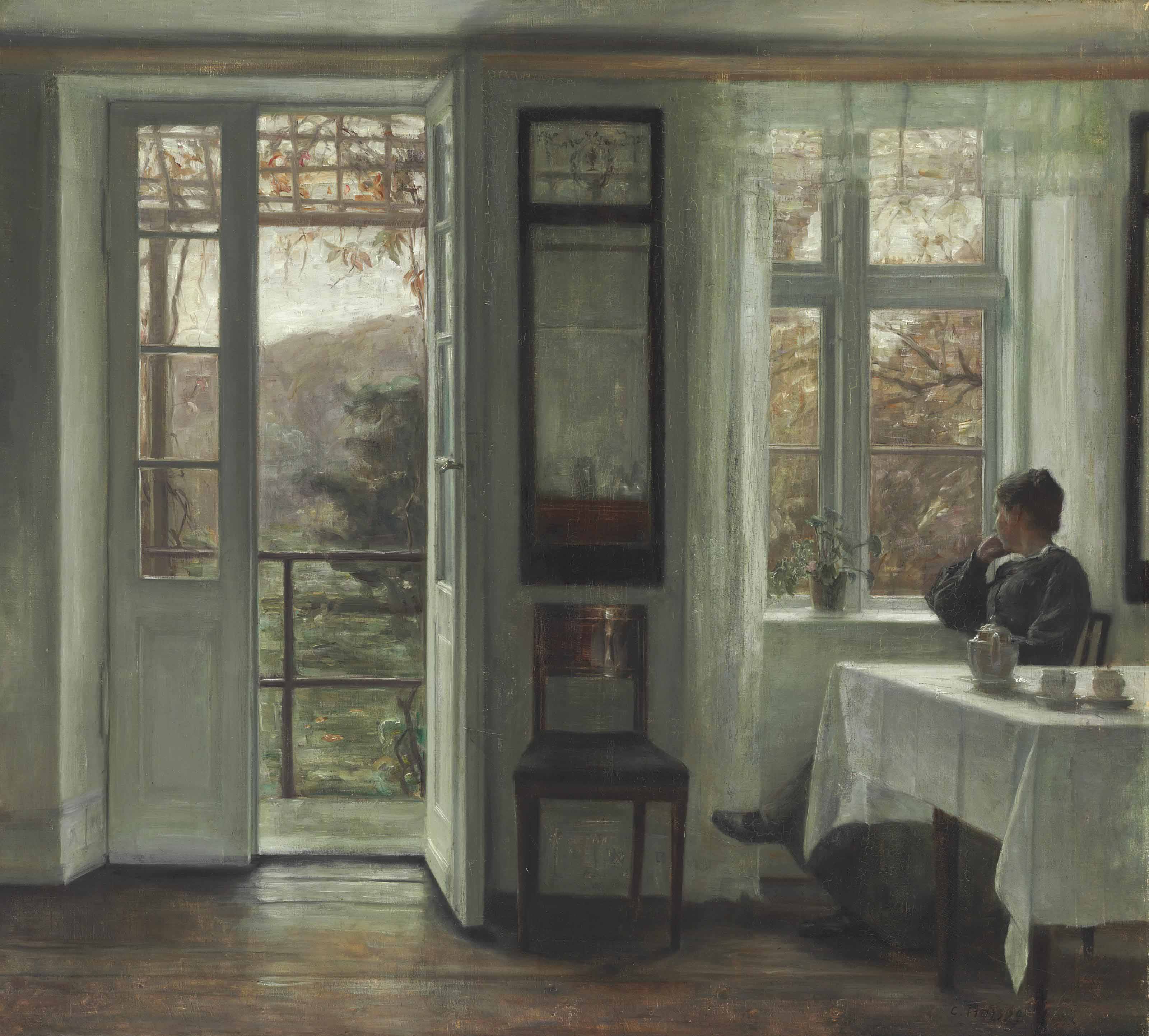 Carl Vilhelm Holsøe (Danish, 1863-1935)