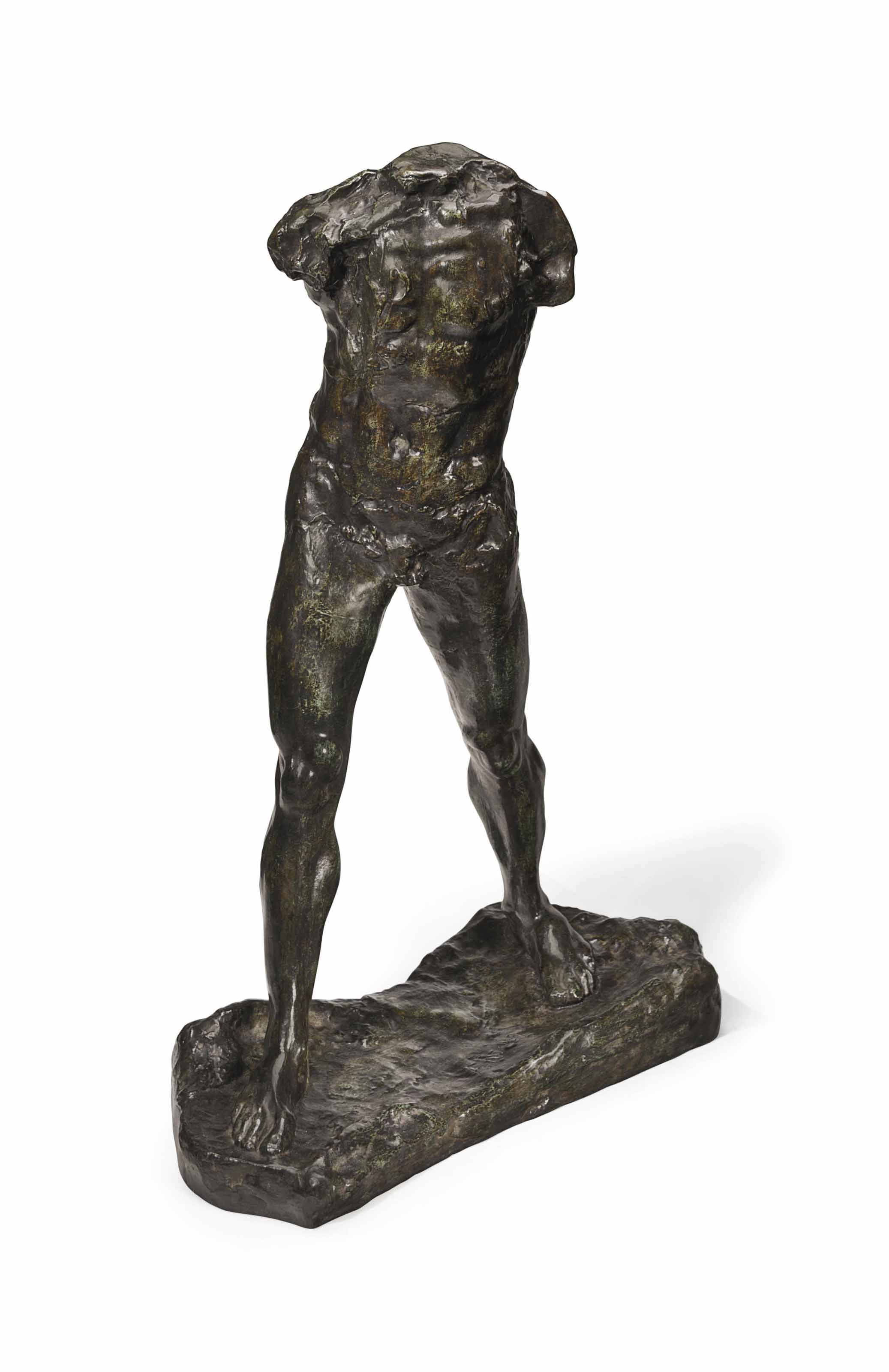 Figure de l’homme qui marche, moyen modèle