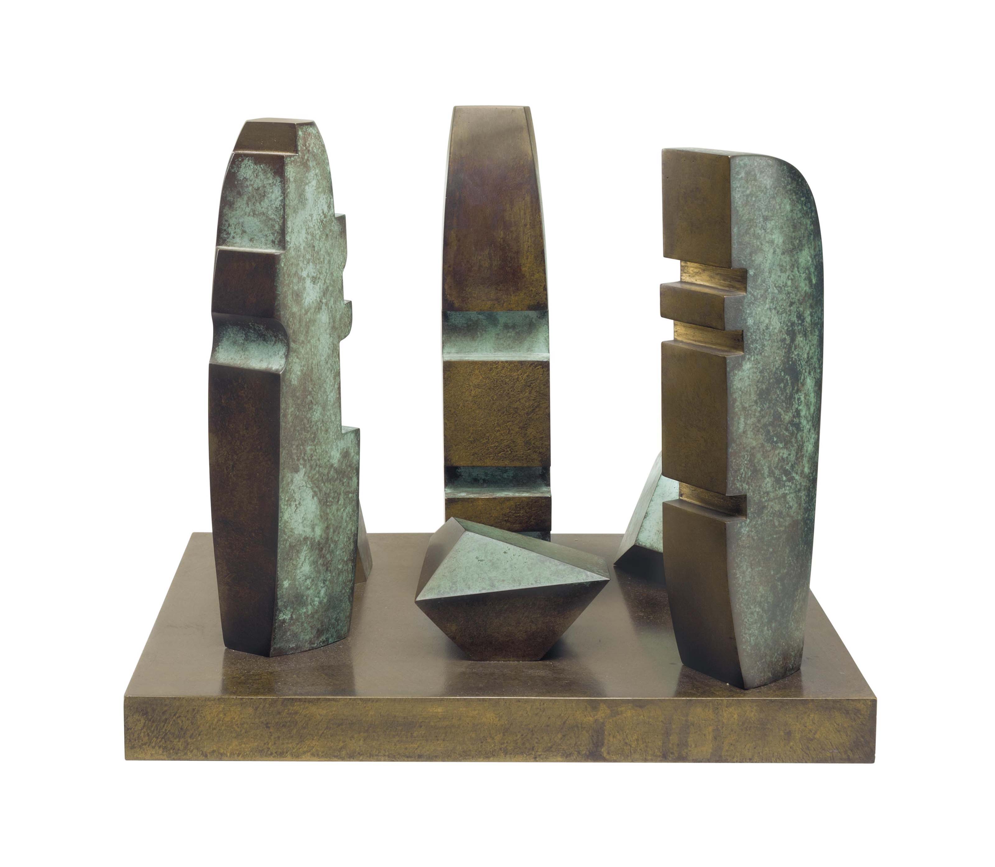 Barbara Hepworth 1903 1975 Maquette Conversation With Magic Stones 20th Century Sculptures Statues Figures Christie S
