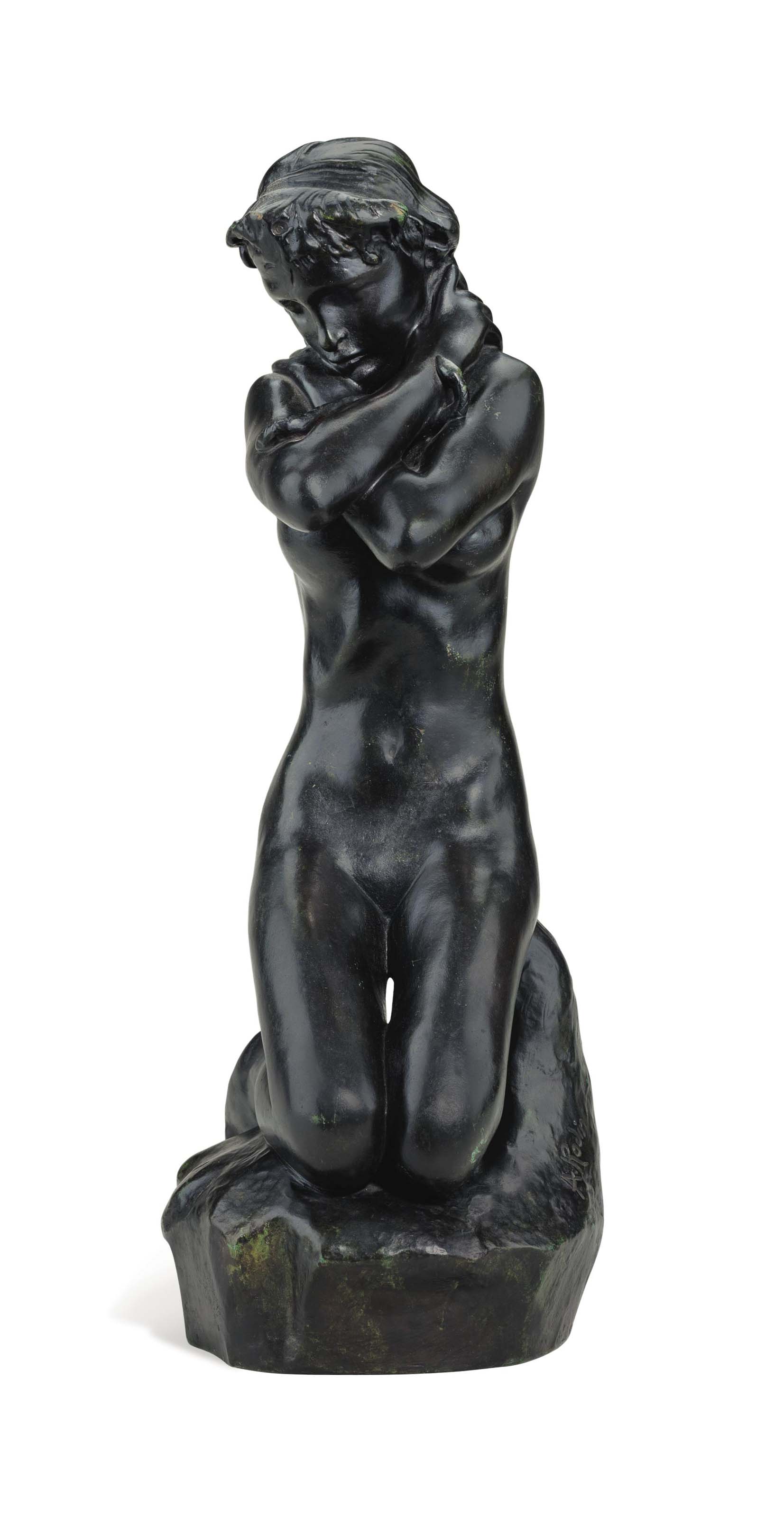 Jeune fille au serpent