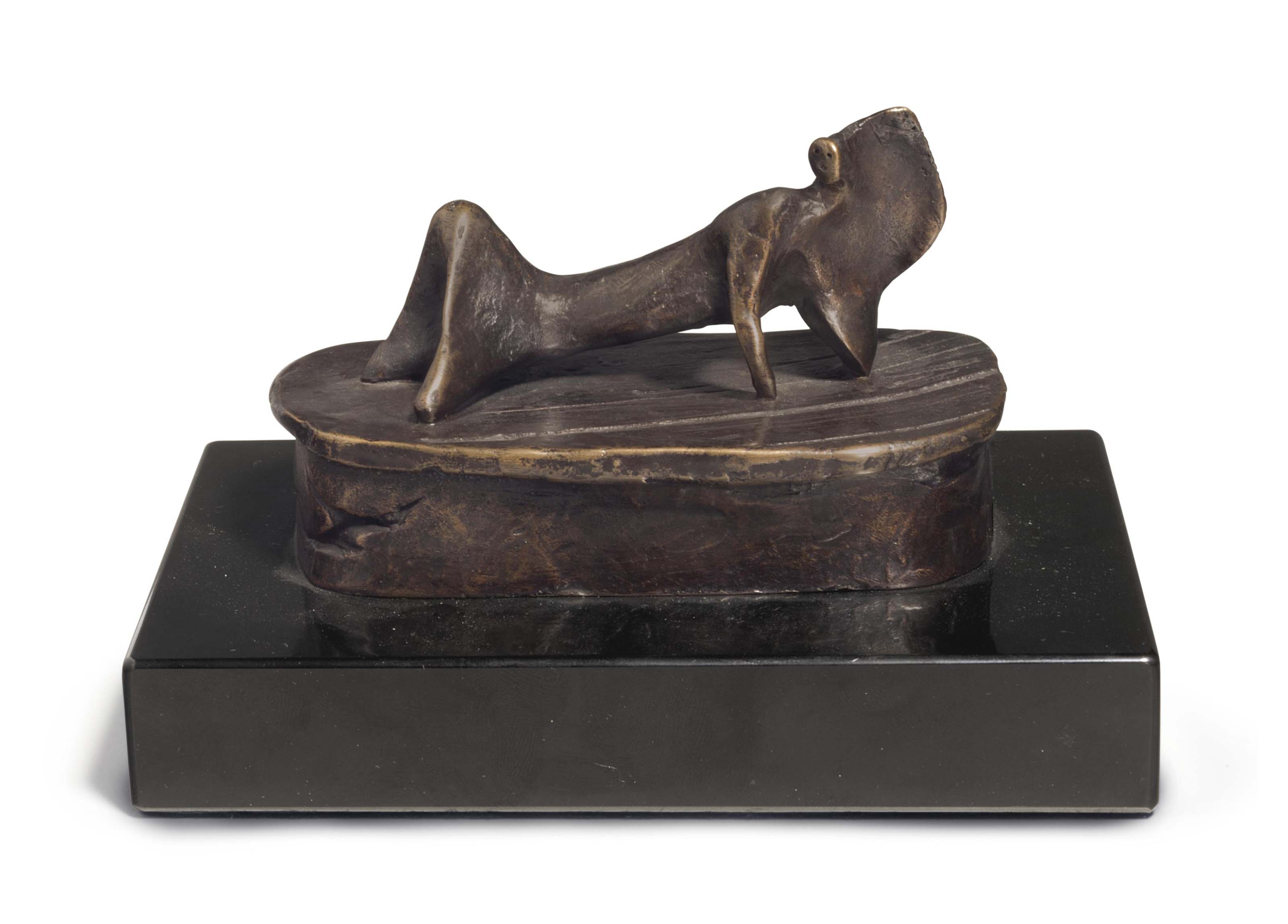 Maquette for Reclining Figure: Cloak