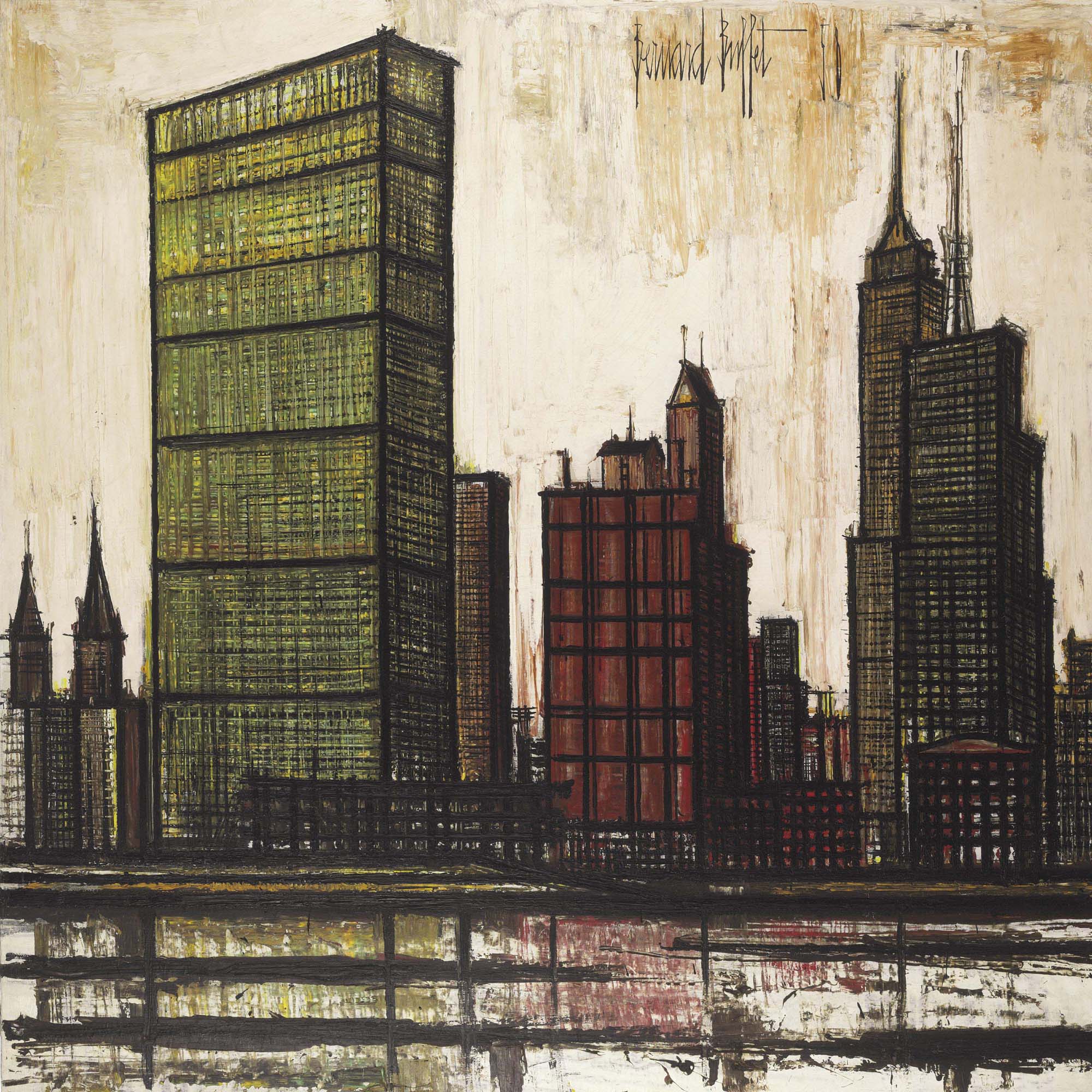 Bernard Buffet (1928-1999), New York 
