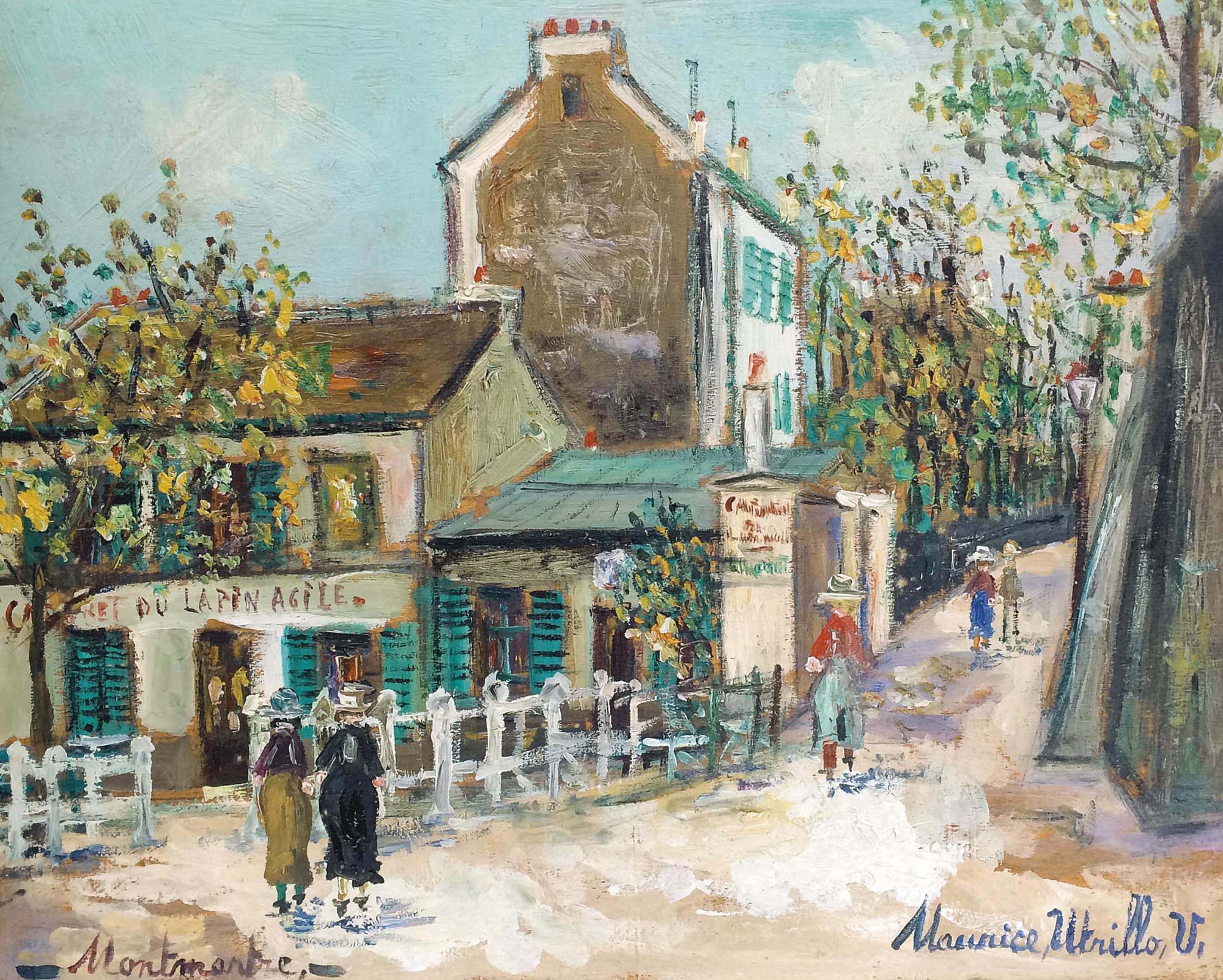 Maurice Utrillo (18831955) , Lapin Agile, rue SaintVincent