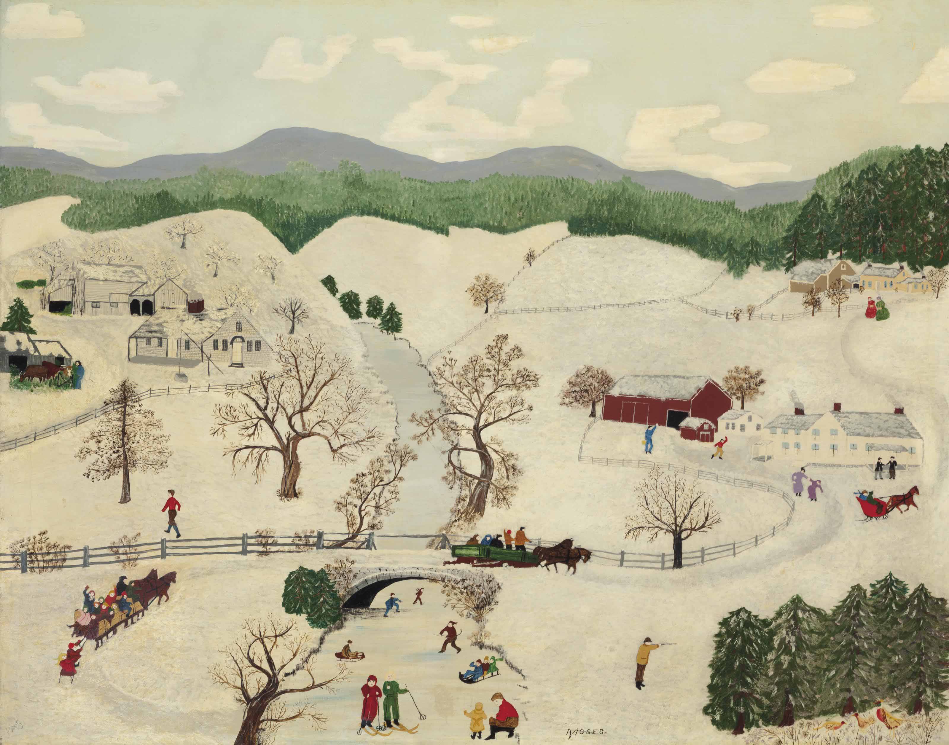 Anna Mary Robertson &#39;Grandma&#39; Moses (1860-1961)