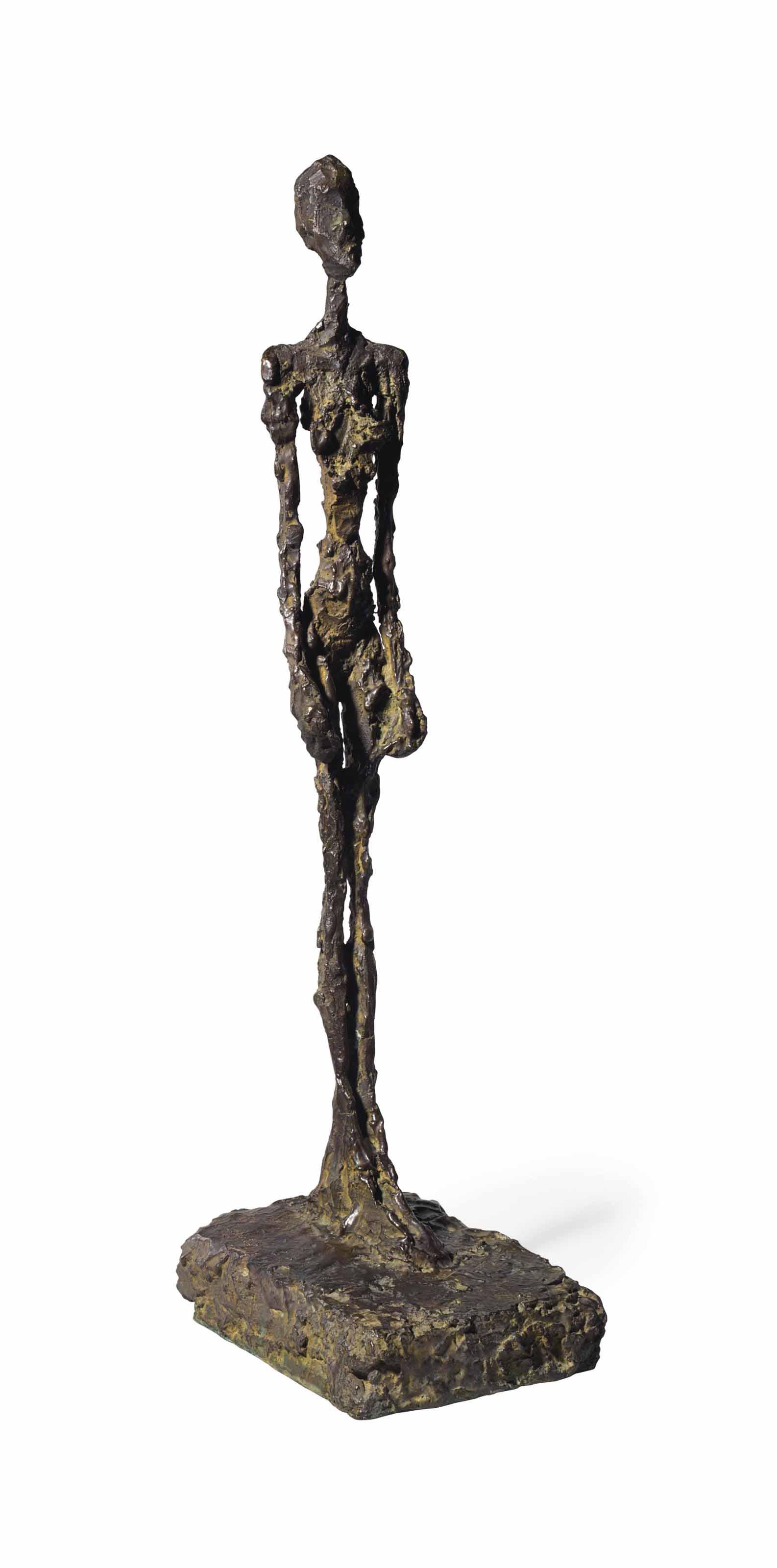  Alberto  Giacometti  1901 1966 Femme  debout  Christie s 