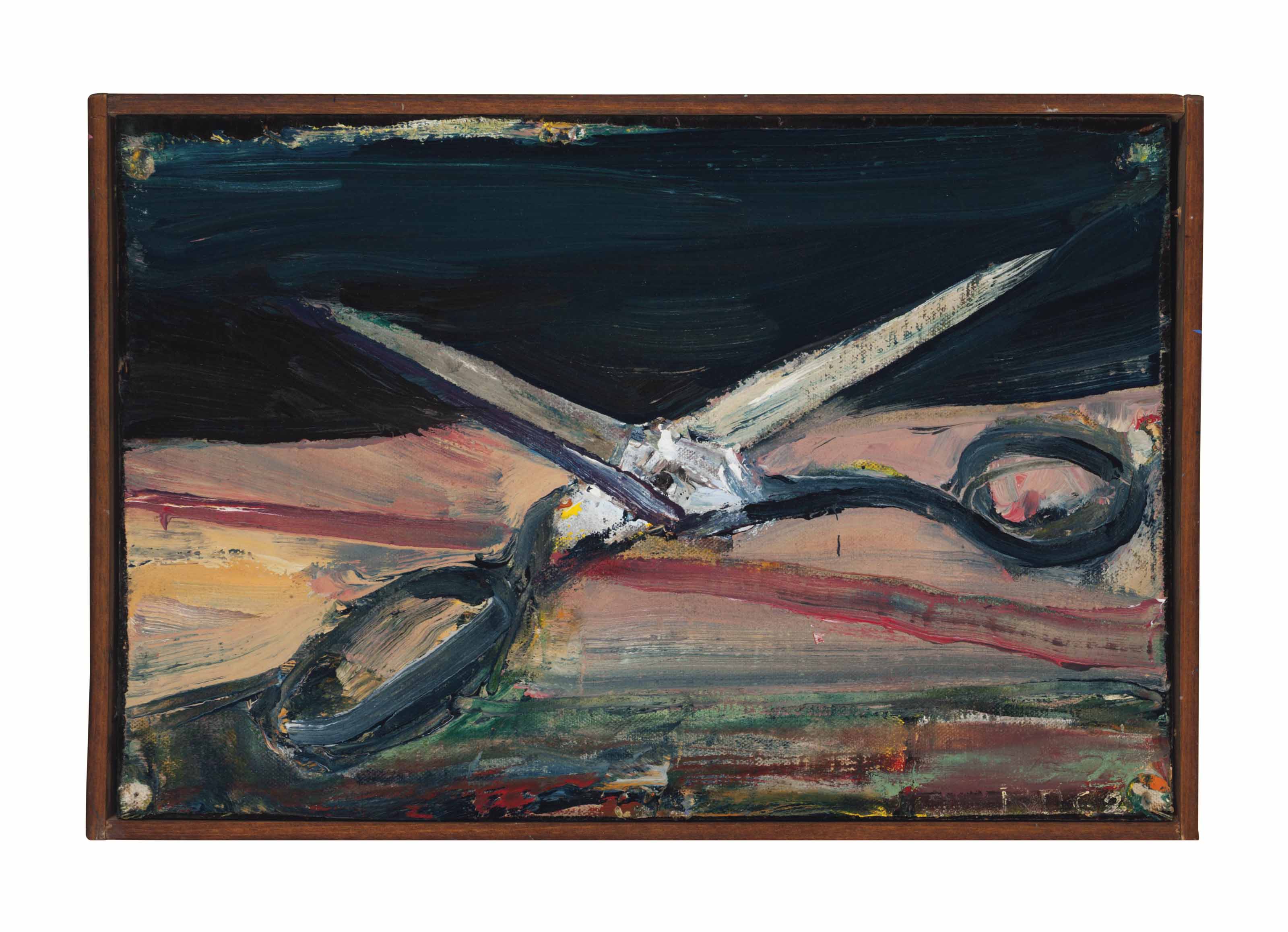 【美術品】18-19世紀フランス洋画「出帆」56×47cm サイン 美術品】18-19世紀フランス洋画「出帆」56×47cm サイン