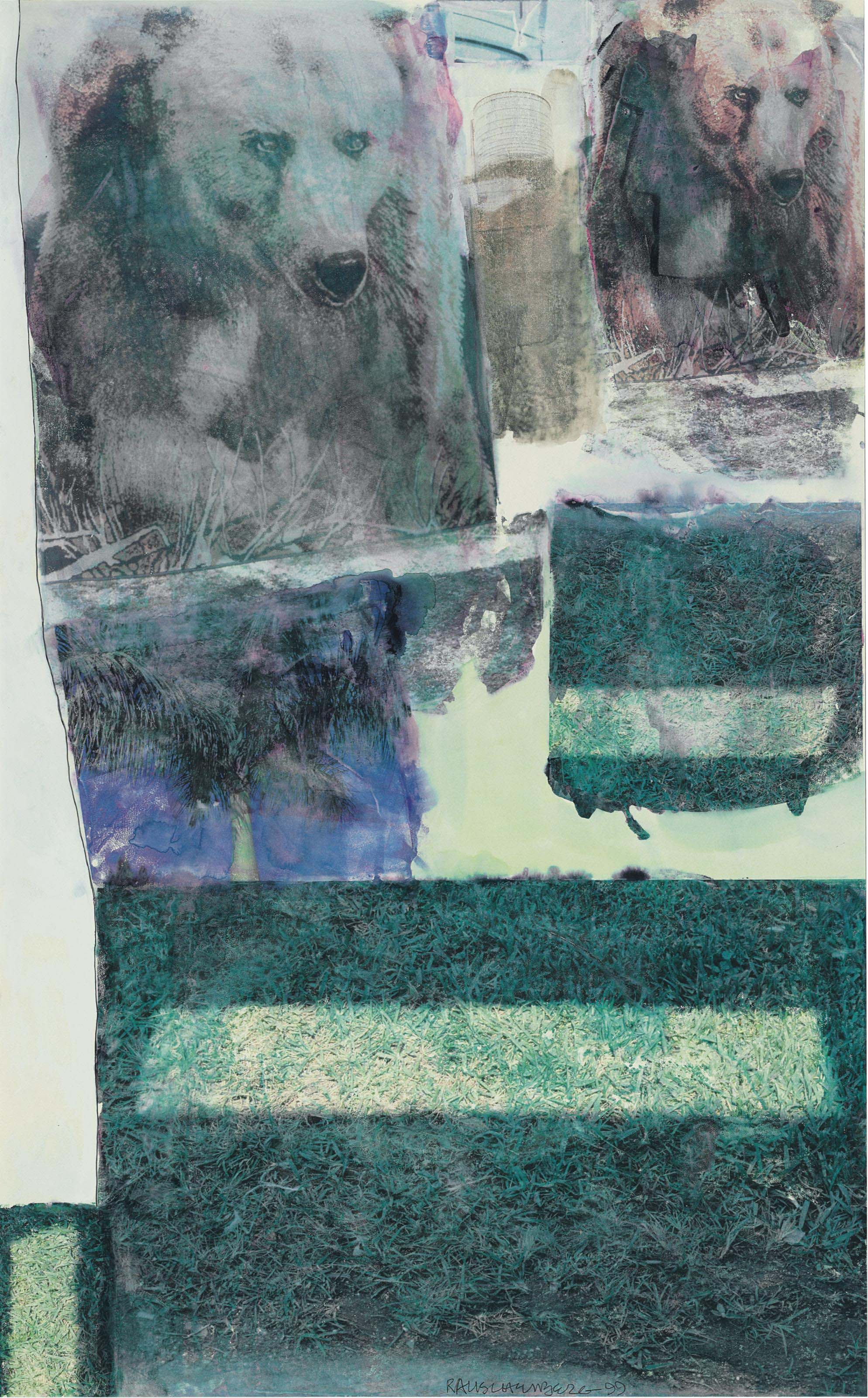 Robert Rauschenberg (1925-2008), Anagram (Hoarfrost) | Christie's, image size:1988x3200