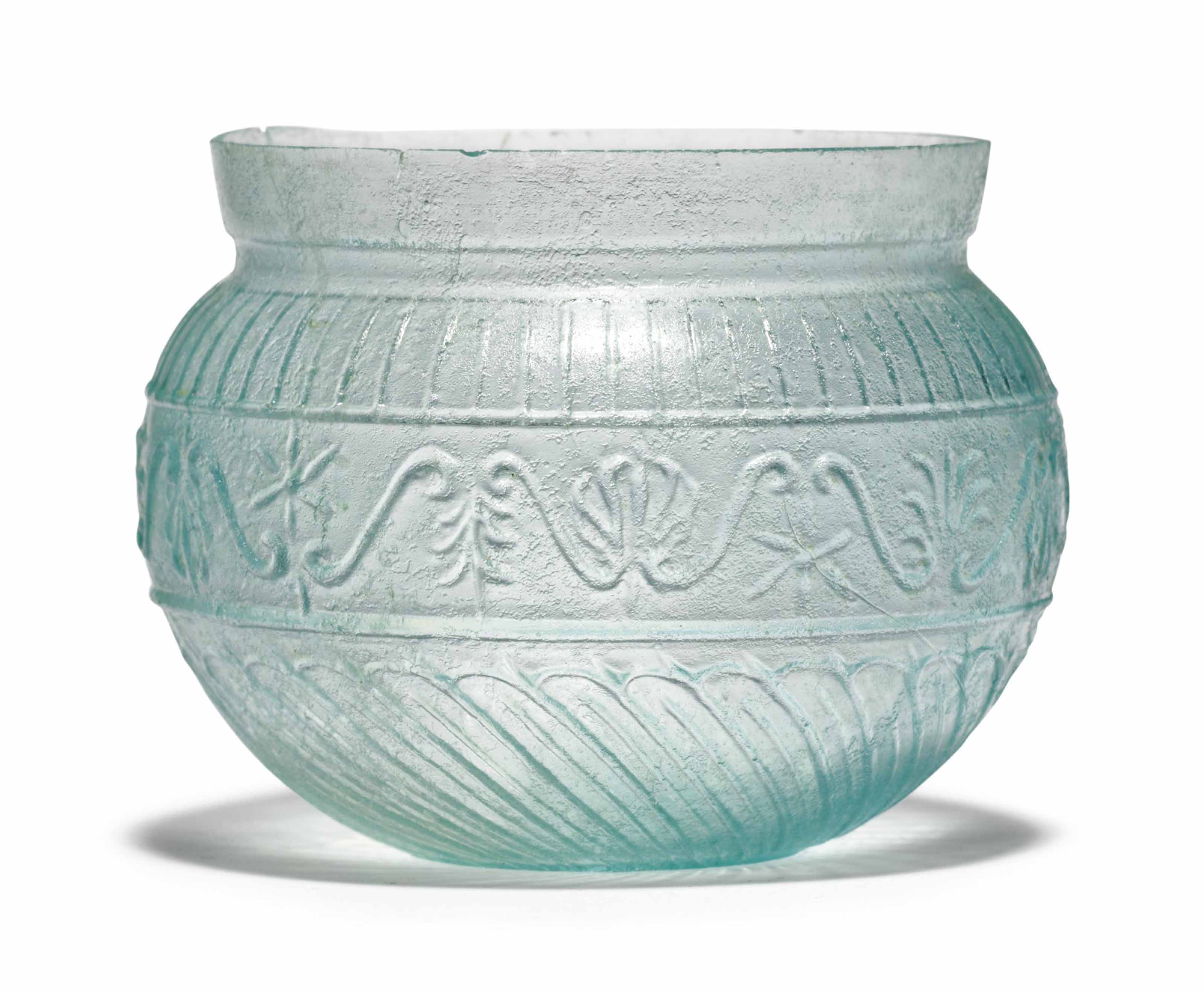 A ROMAN GLASS BOWL , CIRCA 1ST CENTURY A.D. Christie's