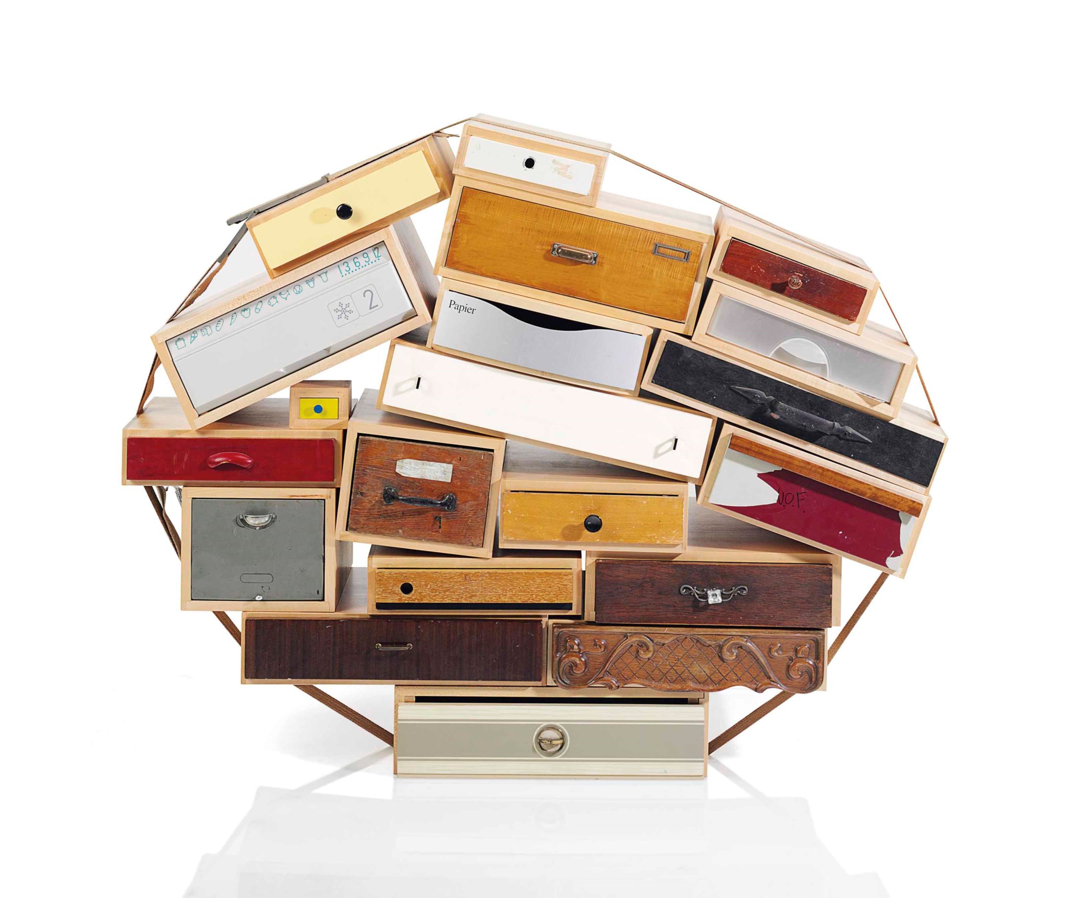 TEJO REMY (b. 1960), 'YOU CAN'T LAY DOWN YOUR MEMORIES', A CHEST OF ...