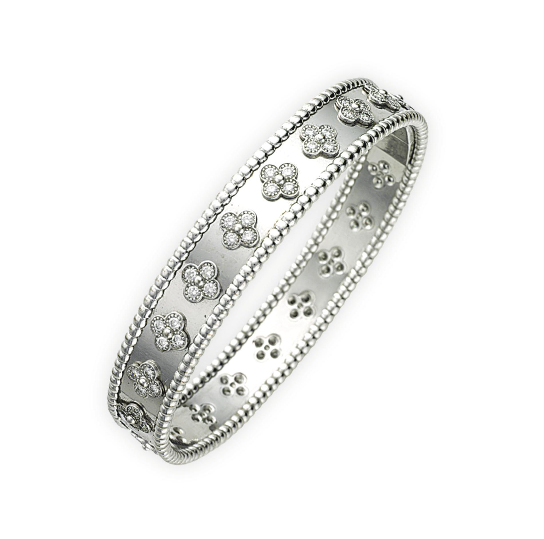 van cleef diamond bangle