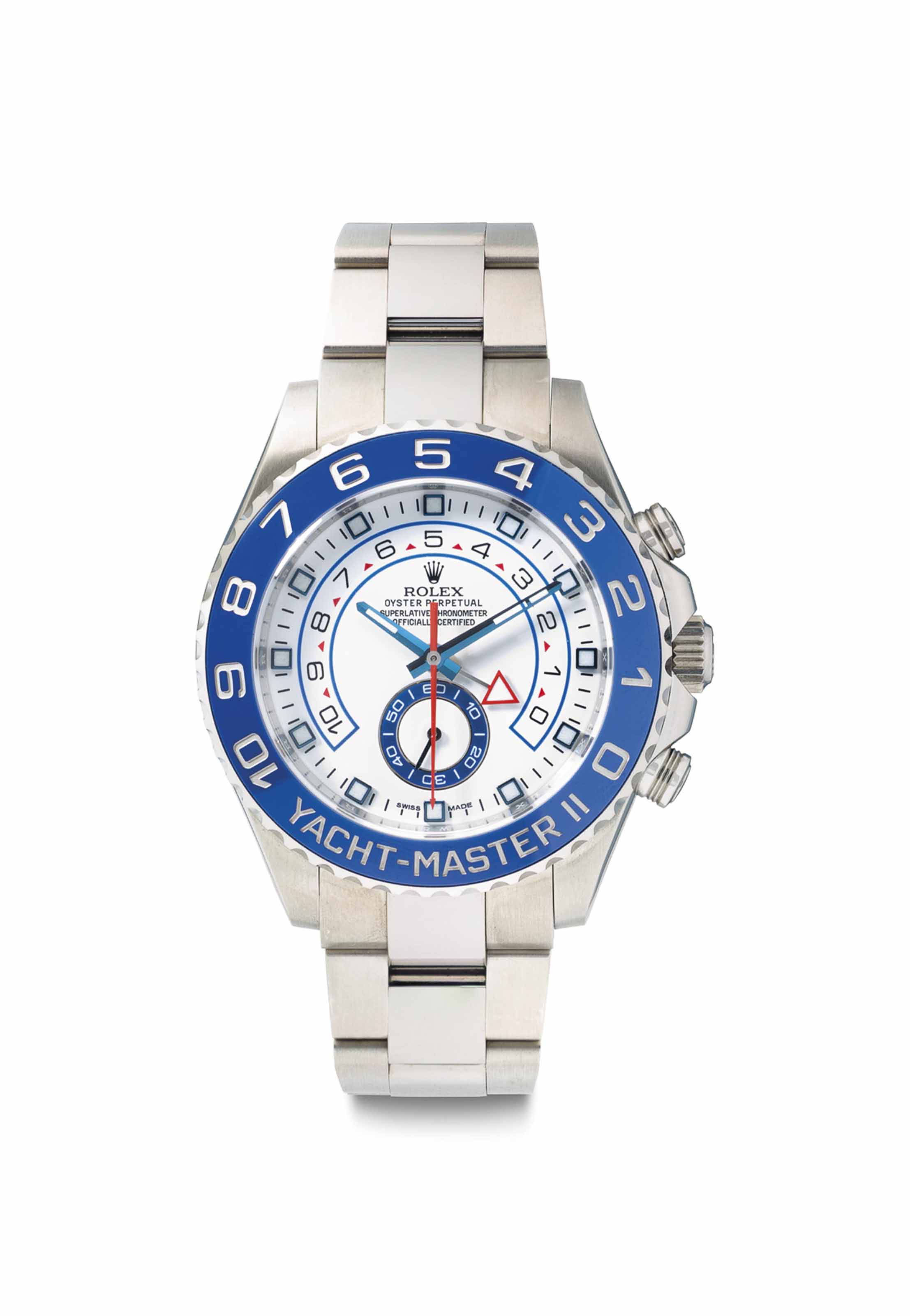 Rolex. A Limited Edition Stainless Steel Automatic Regatta Chronograph