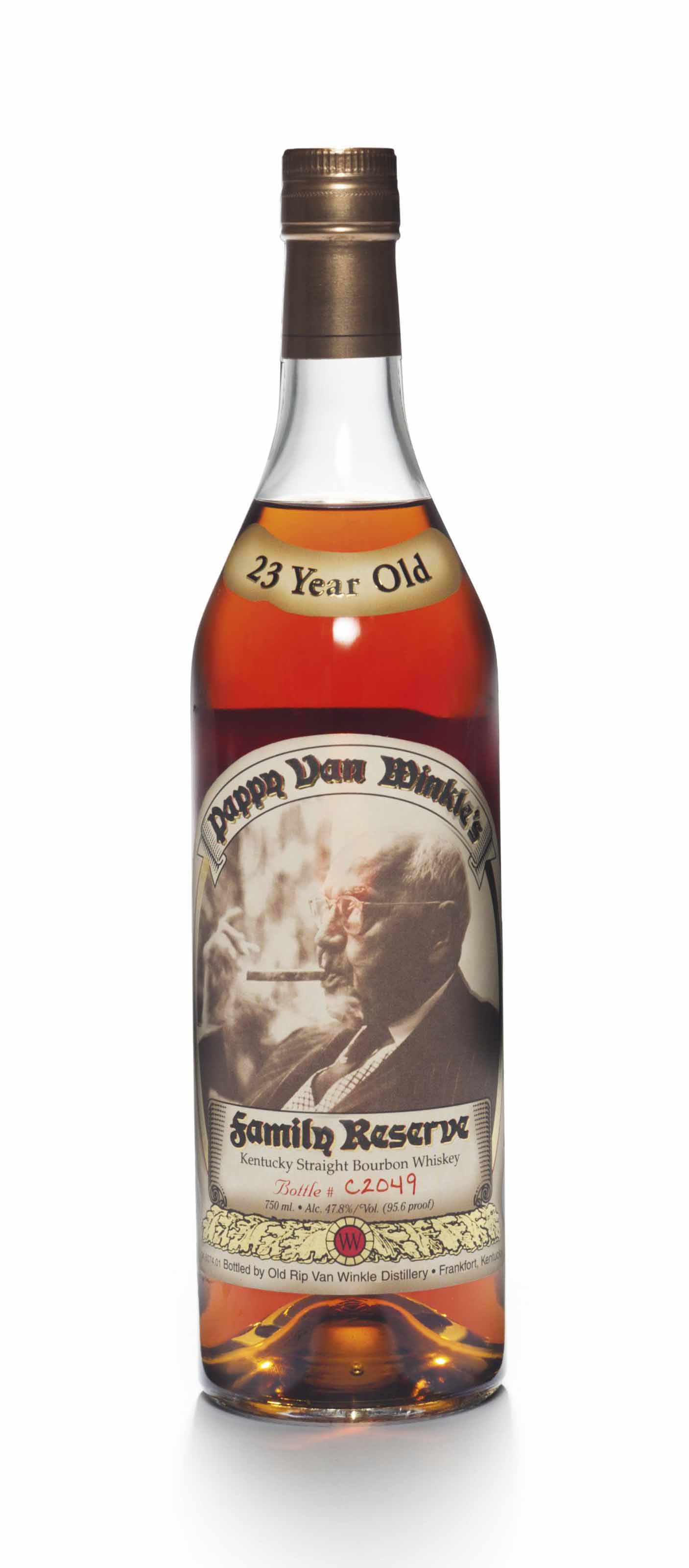 Pappy Van Winkle S Family Reserve 23 Year Kentucky Straight Bourbon Whiskey