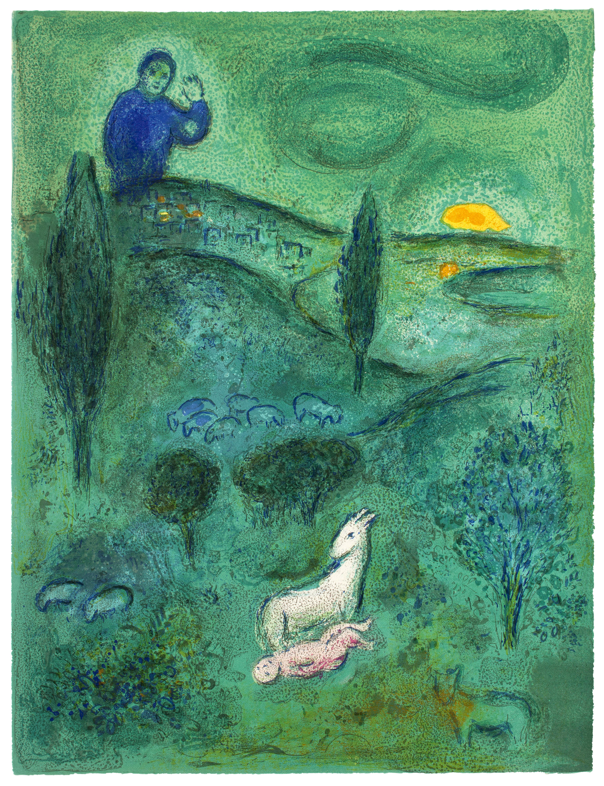 Frontispiece, from Daphnis et Chloé, MARC CHAGALL (1887-1985