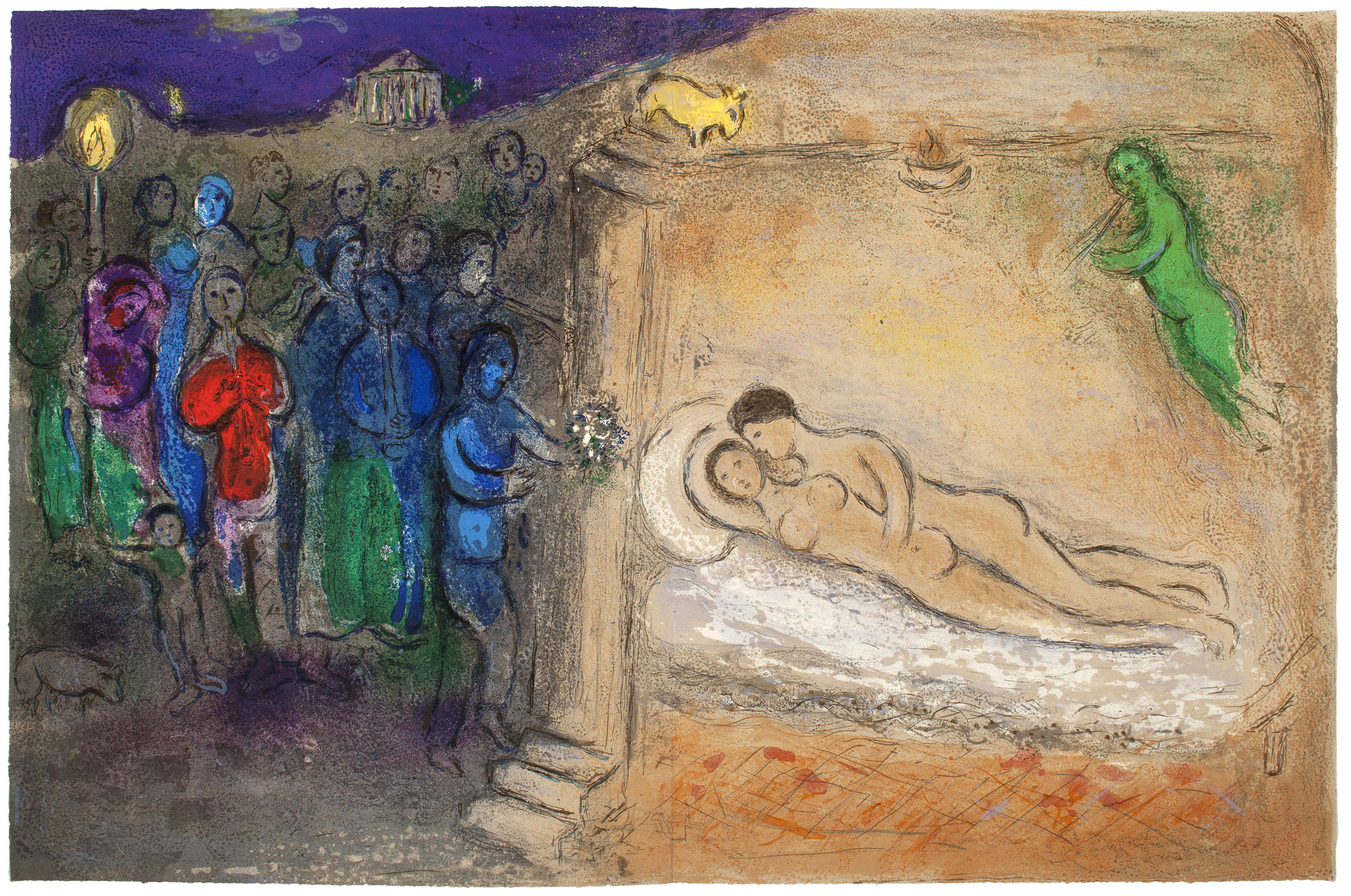 Chloé, from Daphnis et Chloé, MARC CHAGALL (1887-1985) | Christie's