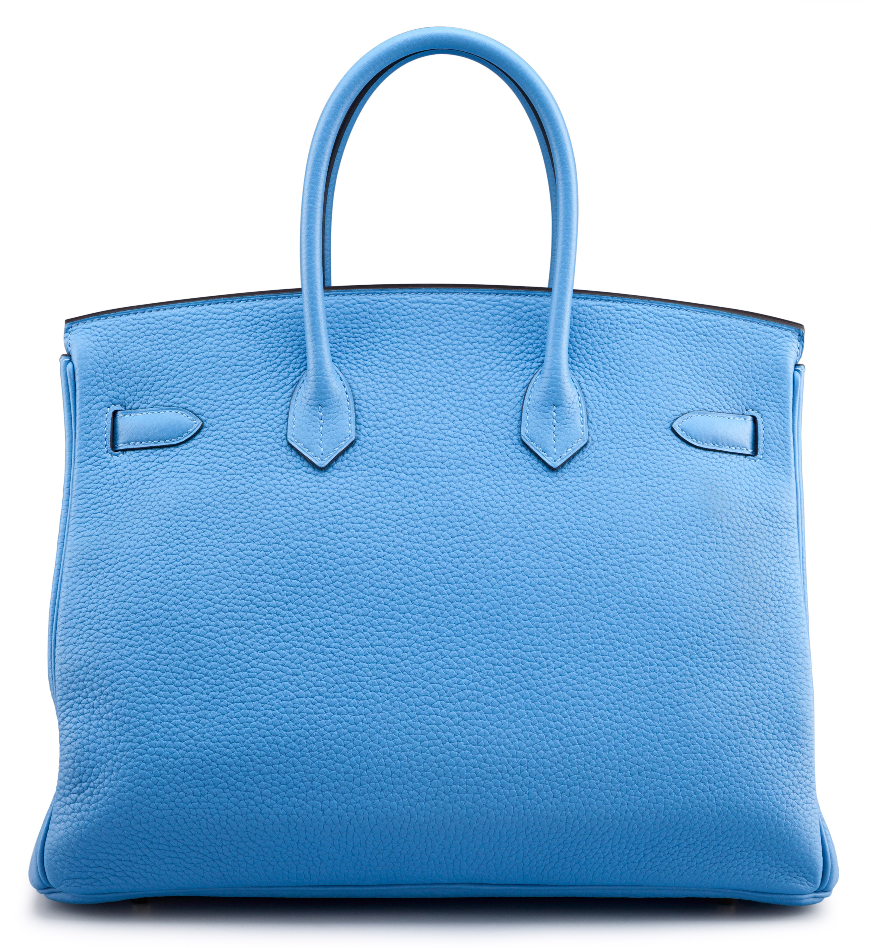 A 35CM BLUE PARADISE CLEMENCE LEATHER BIRKIN BAG, HERMÈS, 2014