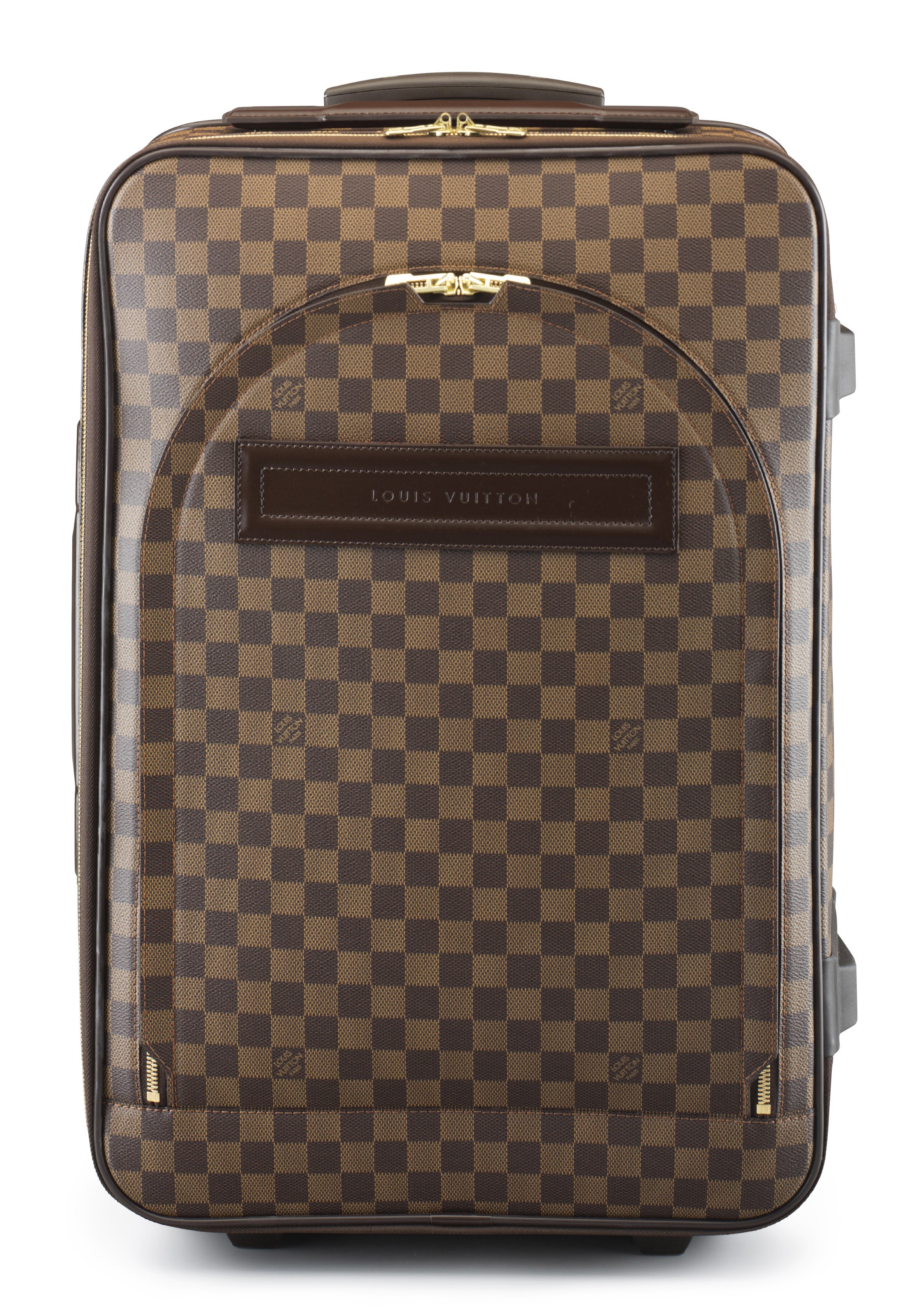 A DAMIER EBENE CANVAS PEGASE 55 ROLLING SUITCASE LOUIS VUITTON Christie s