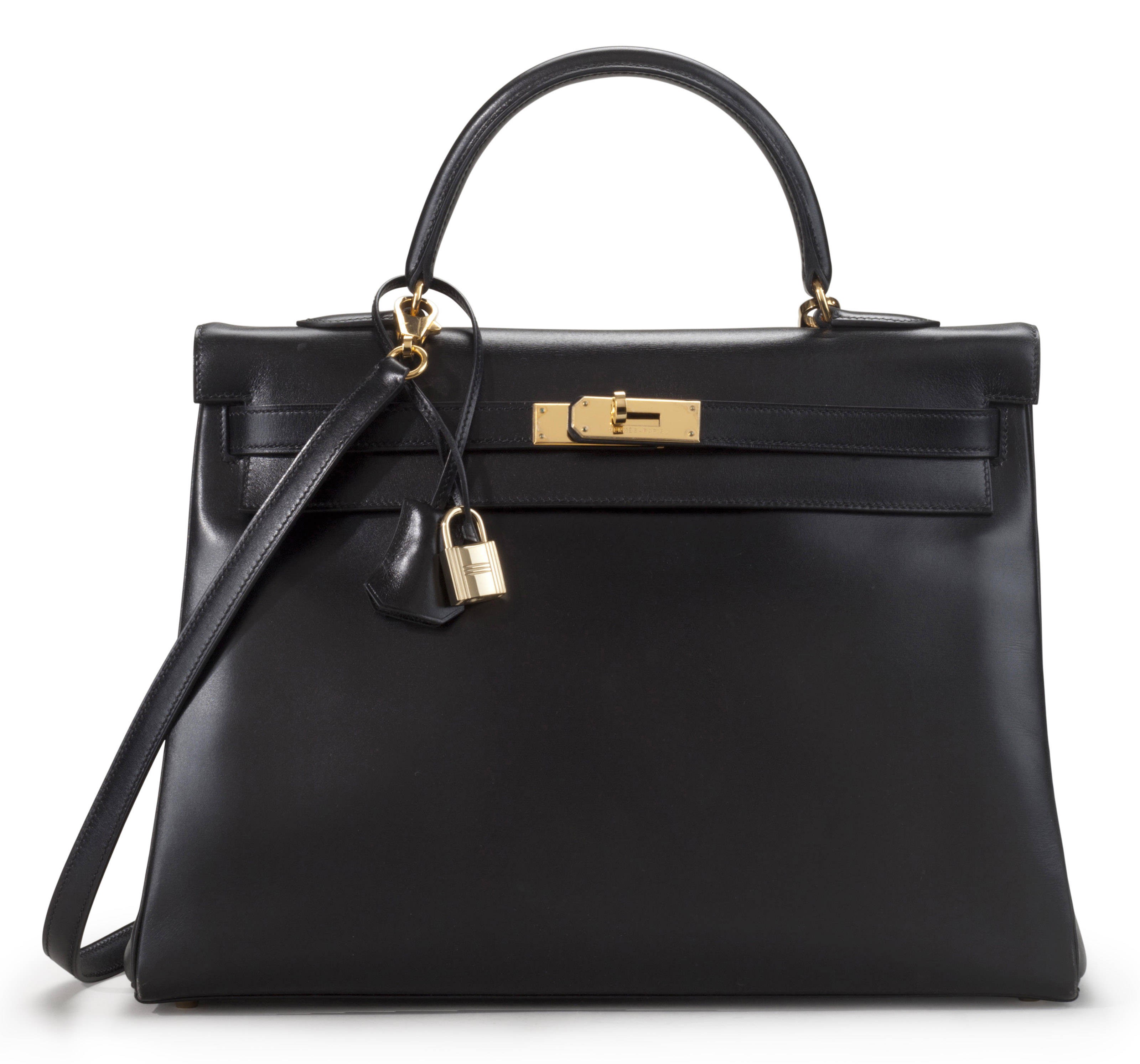 A LIMITED EDITION 30CM BLACK CALFBOX LEATHER SO BLACK BIRKIN BAG