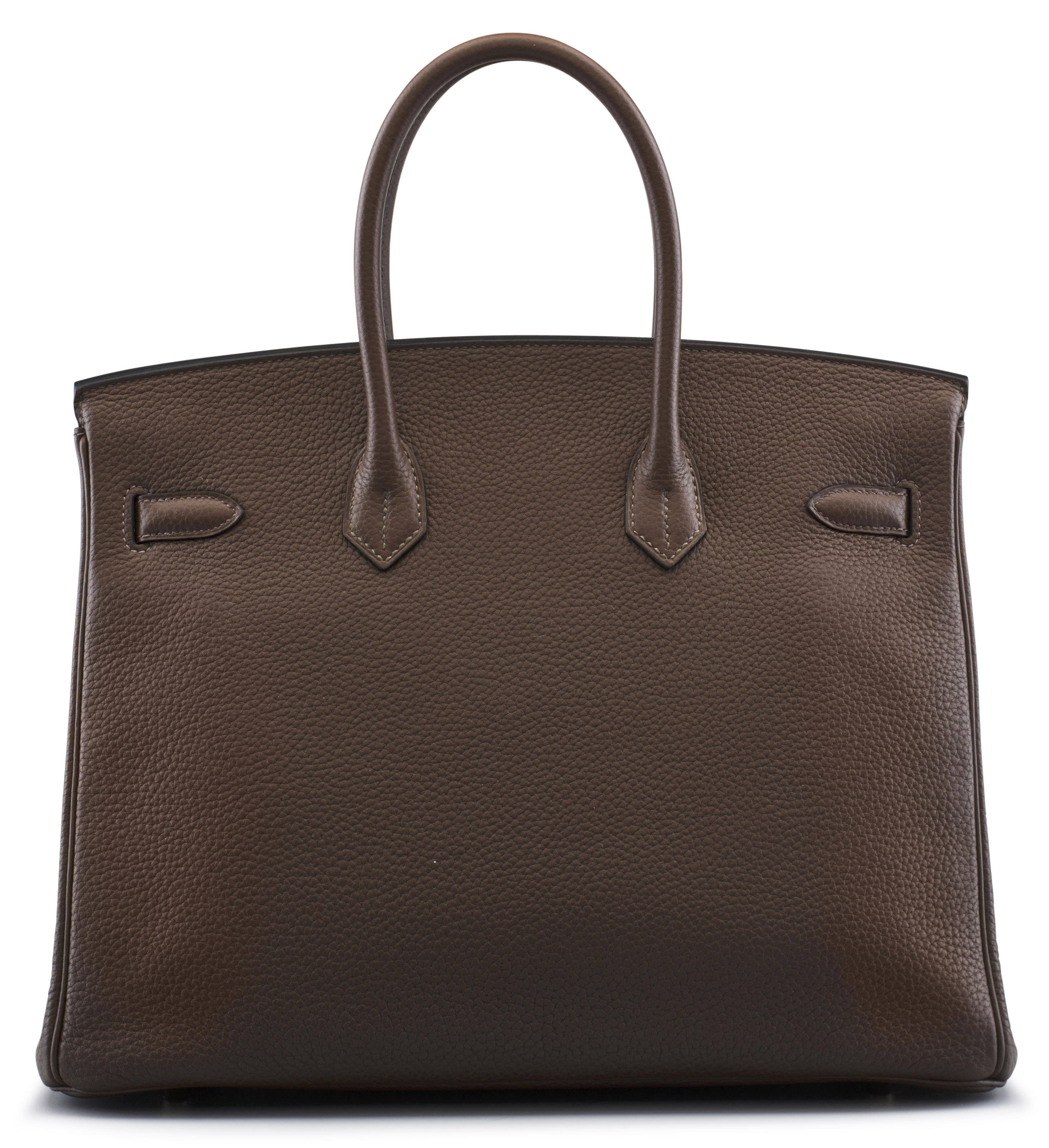 A 35CM CAFÉ CLEMENCE LEATHER BIRKIN BAG, HERMÈS, 2015 | Christie's