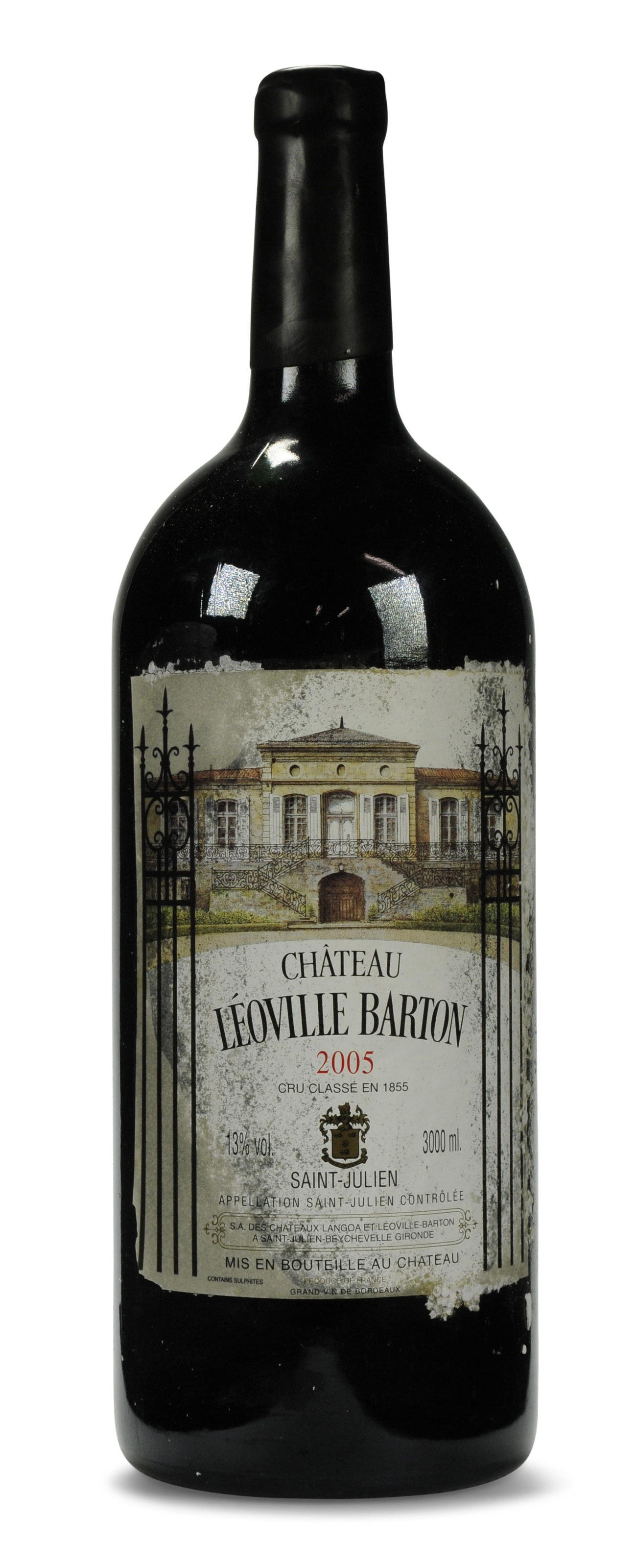 Château LéovilleBarton 2005, SaintJulien, 2ème cru classé Christie’s