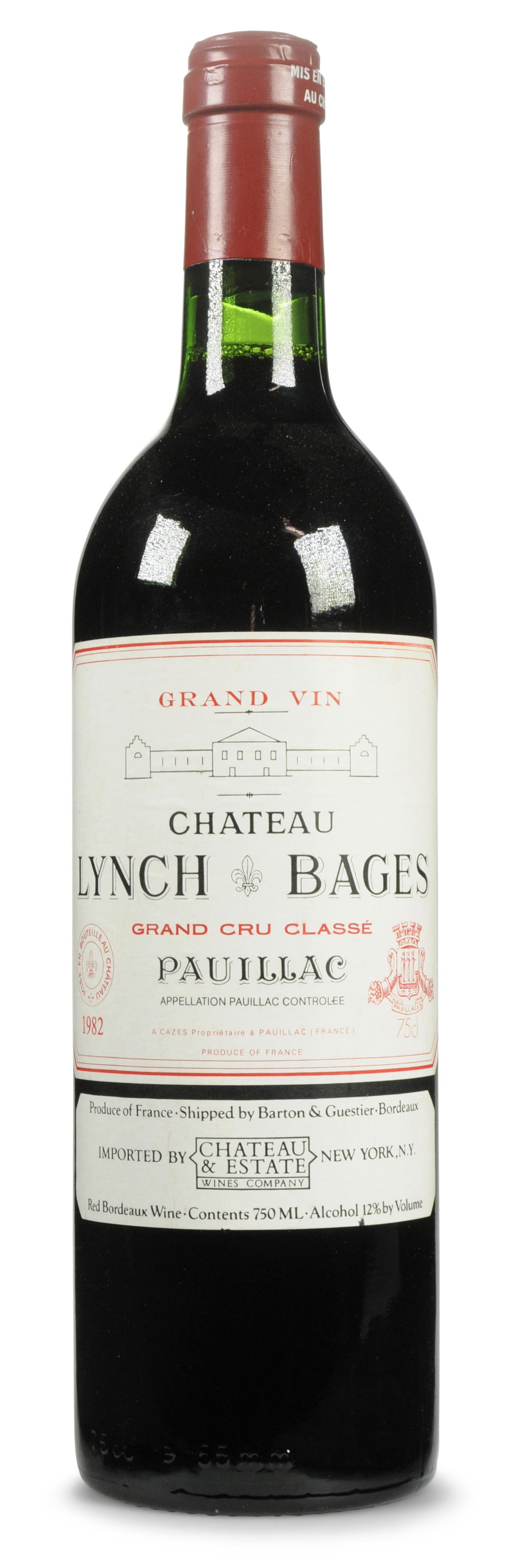 Château Lynch-Bages 1982, Pauillac, 5ème cru classé | Christie’s