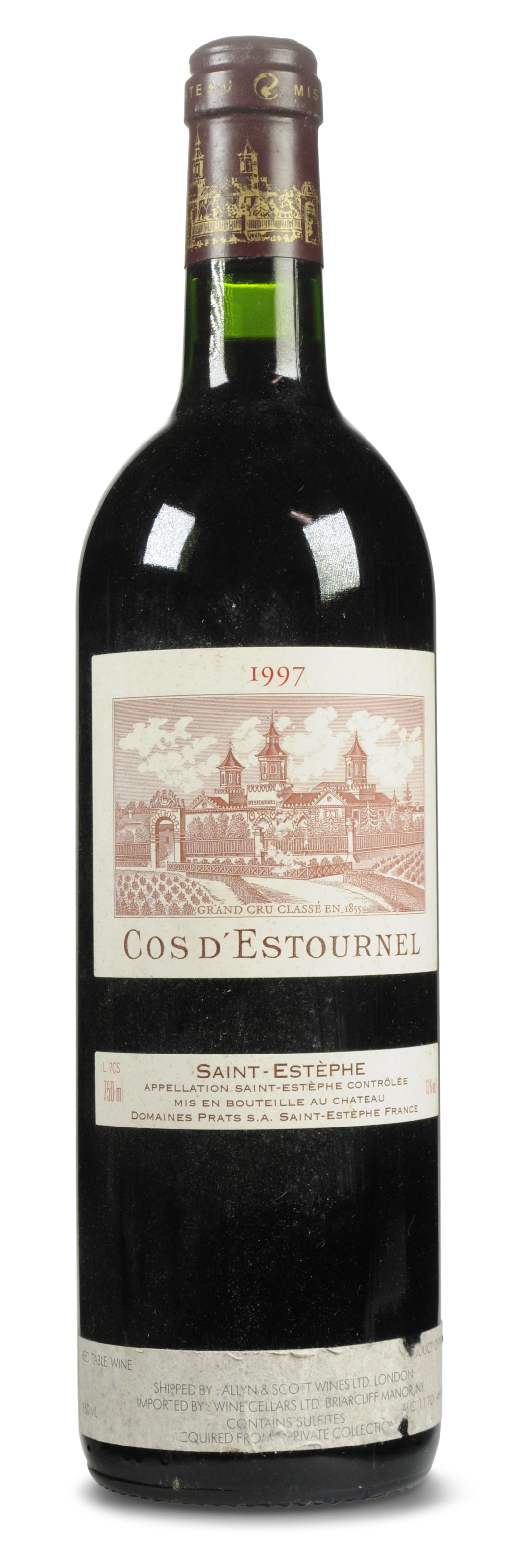 Château Cos d'Estournel 1997, Saint-Estéphe, 2ème cru classé