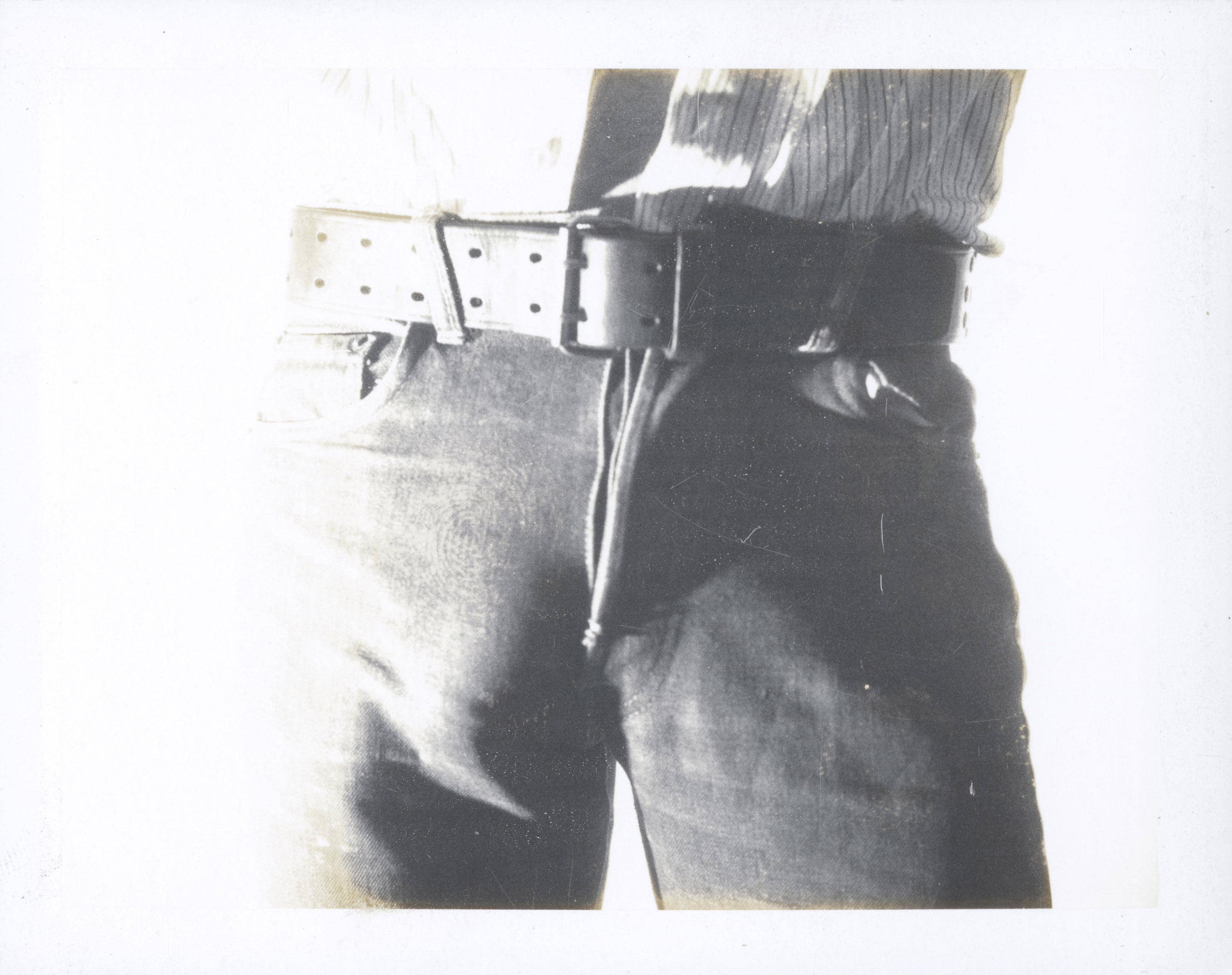 Study for 'Sticky Fingers' Album Cover, ANDY WARHOL (1928-1987