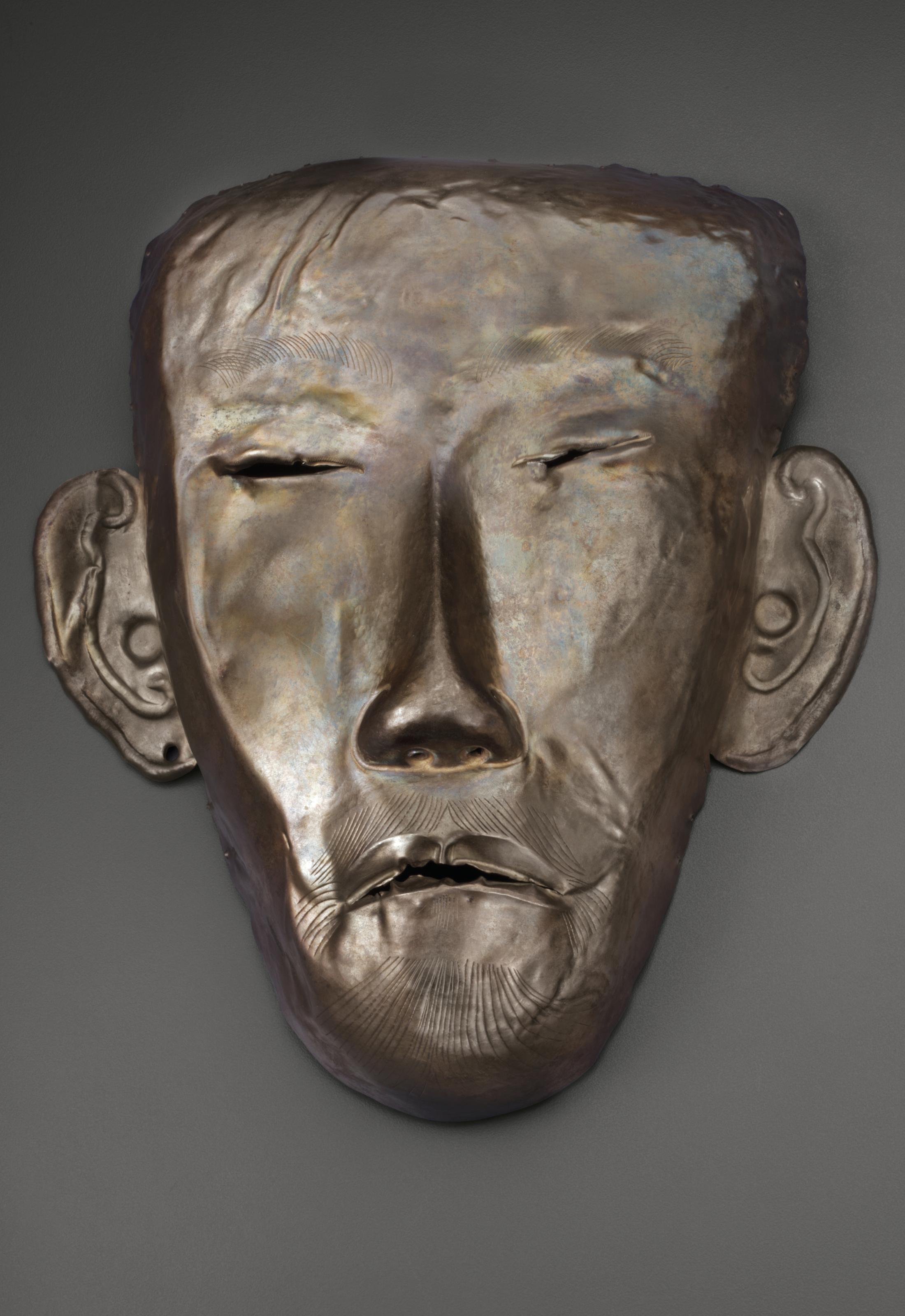 A SILVER FUNERARY MASK, CHINA, LIAO DYNASTY OR LATER | Christie’s